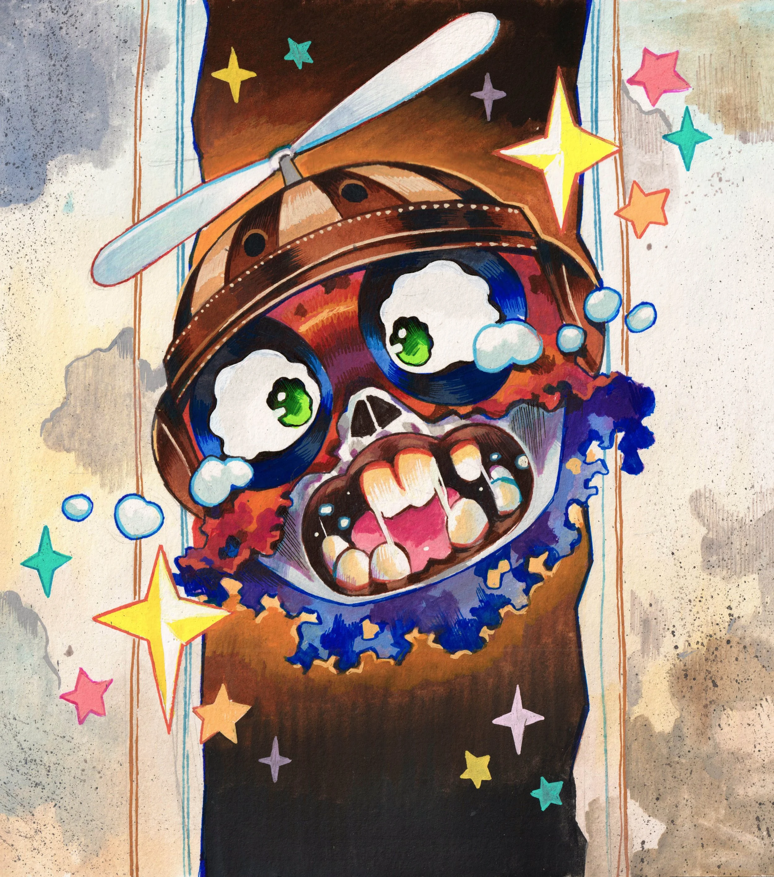 Chibi Zombie Headpool (Rian Gonzales Variant)