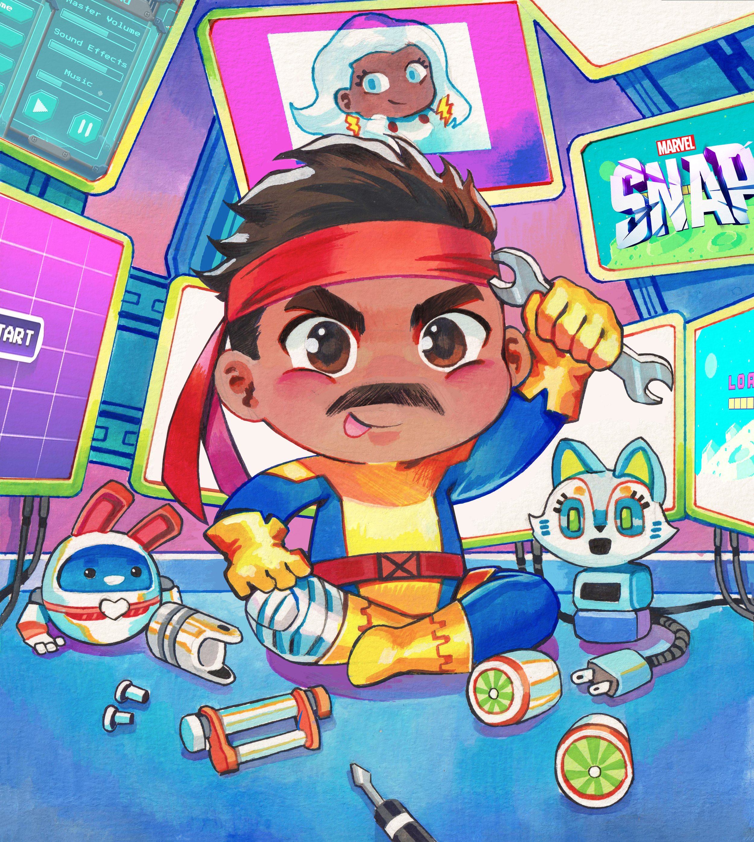 Chibi Forge (Rian Gonzales Variant)