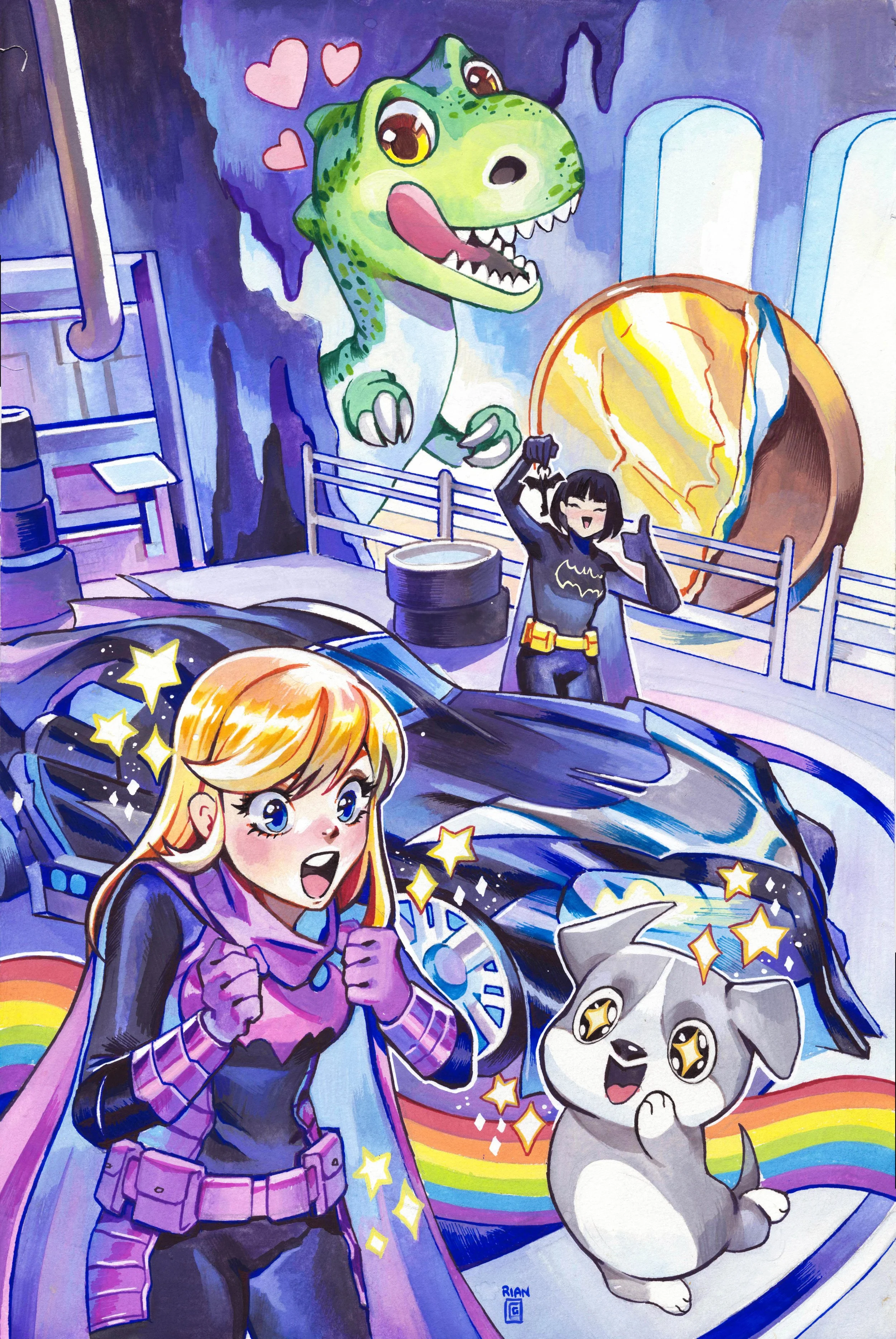 Batgirls #9
Cover C 1:25 Rian Gonzales Variant