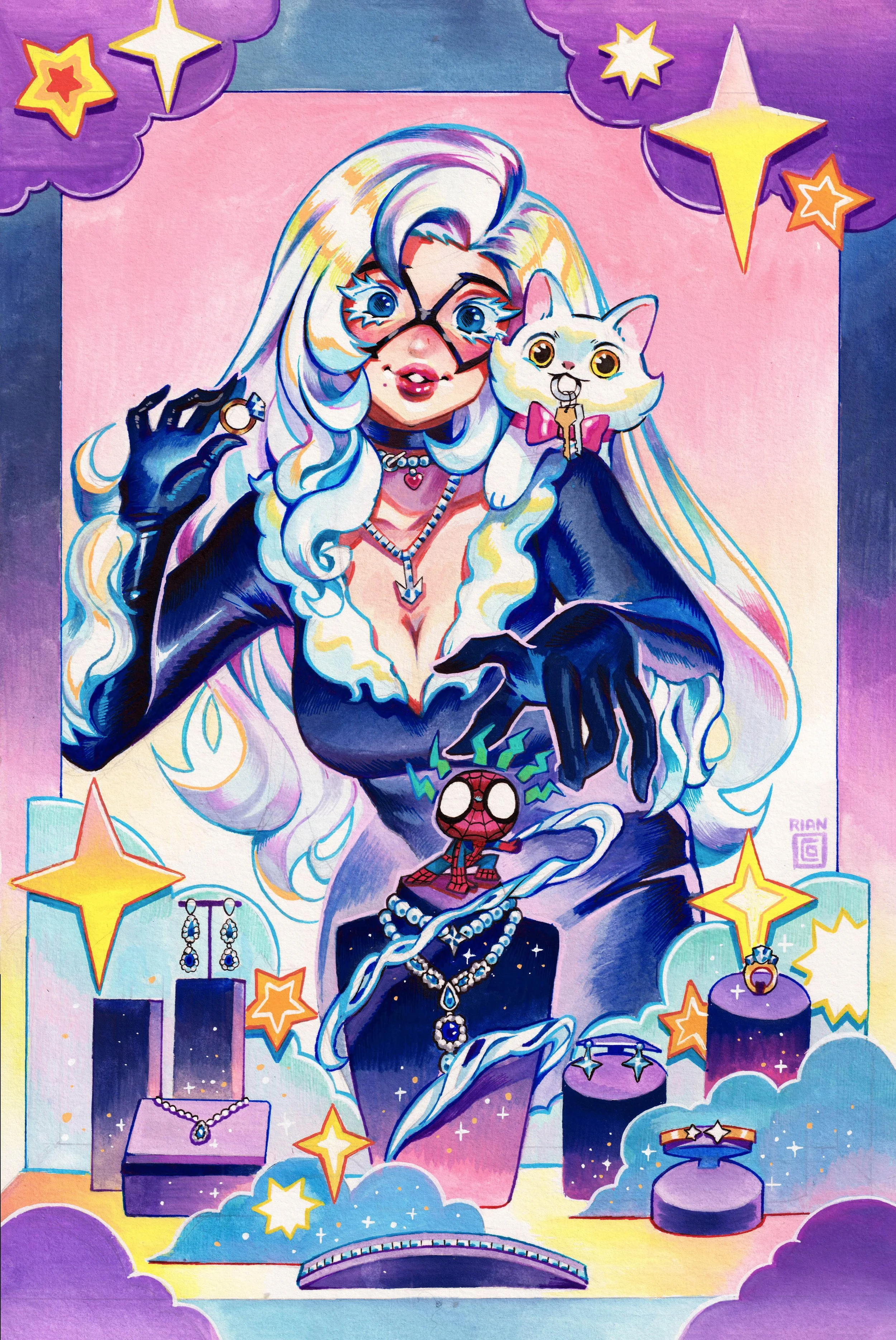 Black Cat (Rian Gonzales Variant)