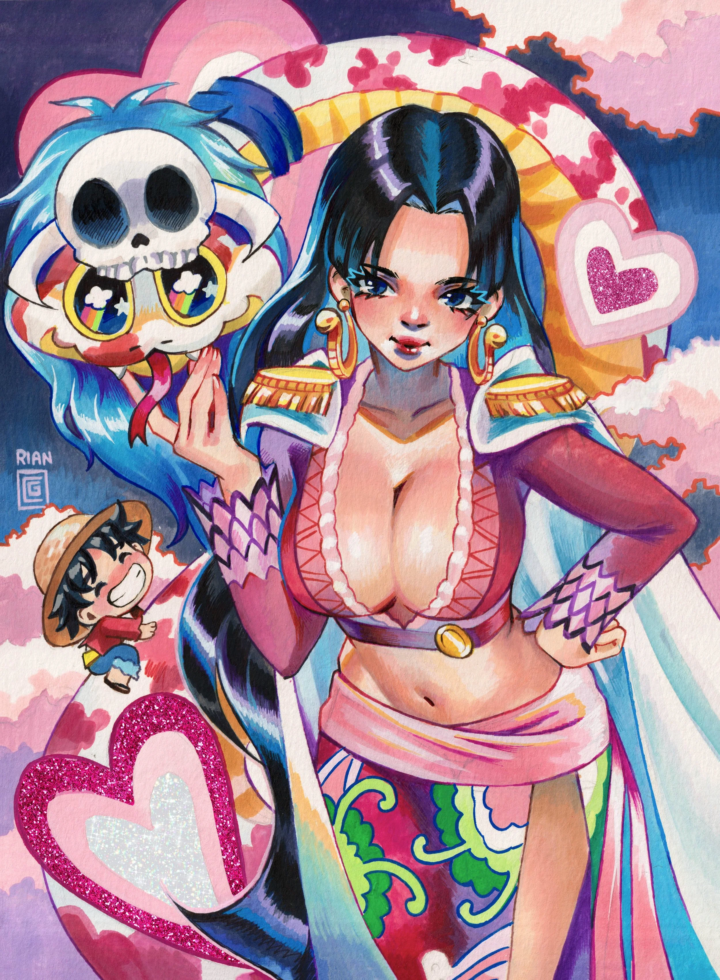 One Piece Boa Hancock (Patreon Commission)