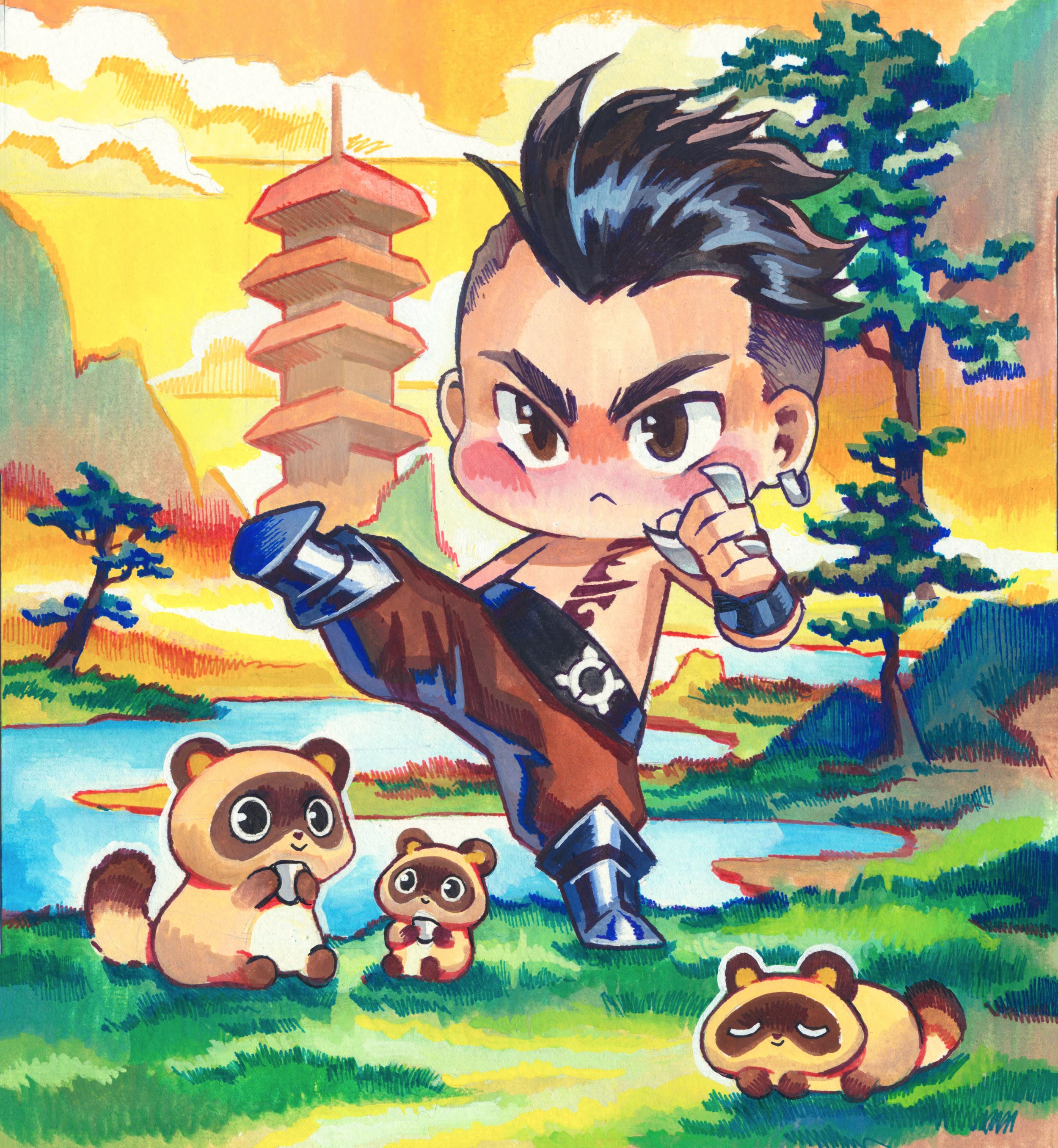 Chibi Daken (Rian Gonzales Variant)