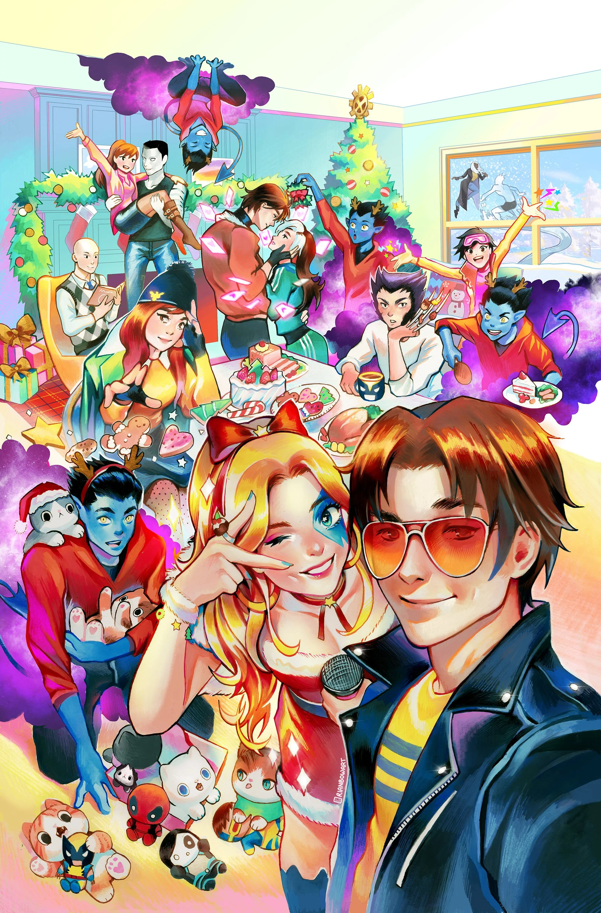 The Merry X-Men #1 (Rian Gonzales Variant)