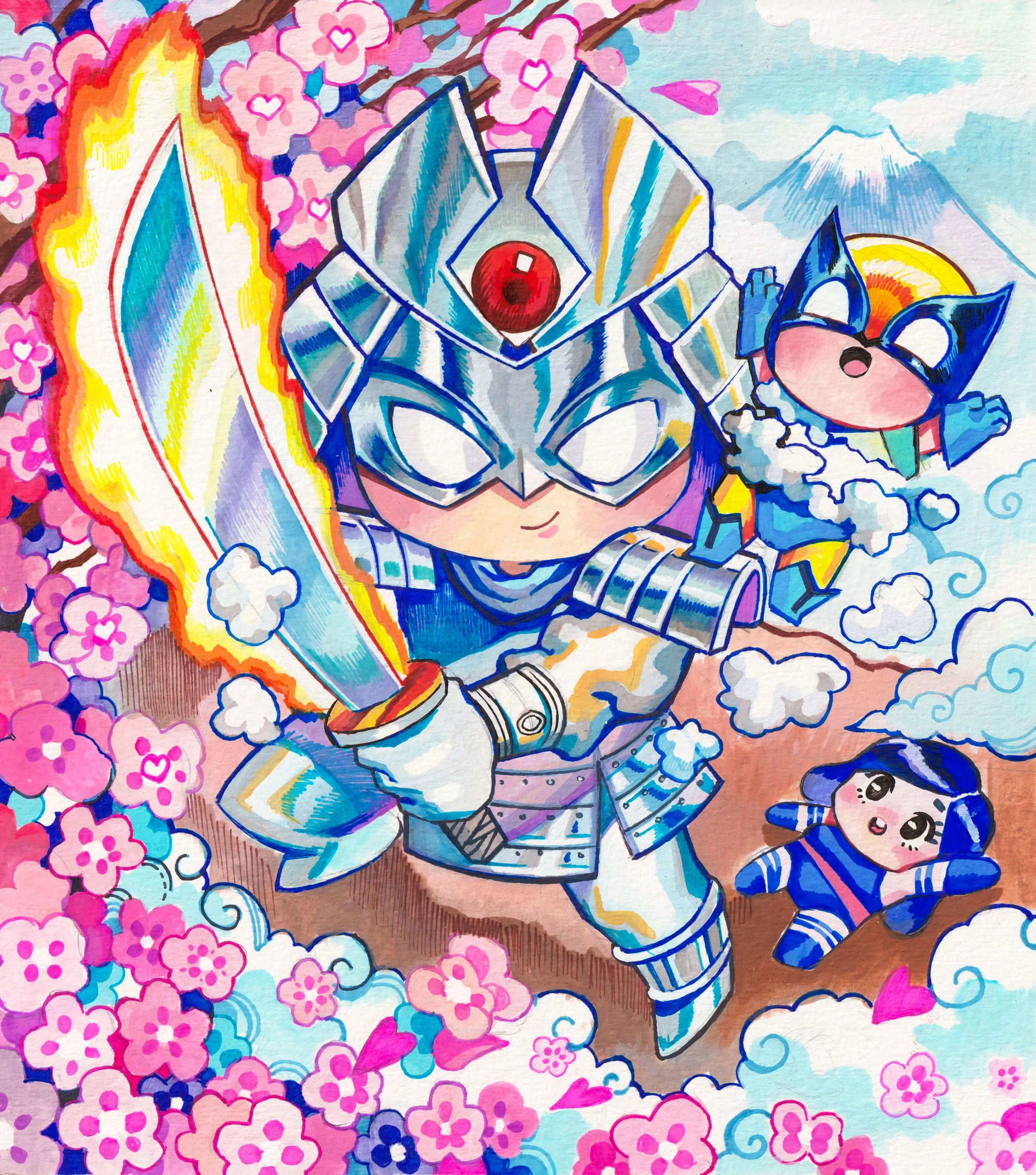 Chibi Silver Samurai (Rian Gonzales Variant)