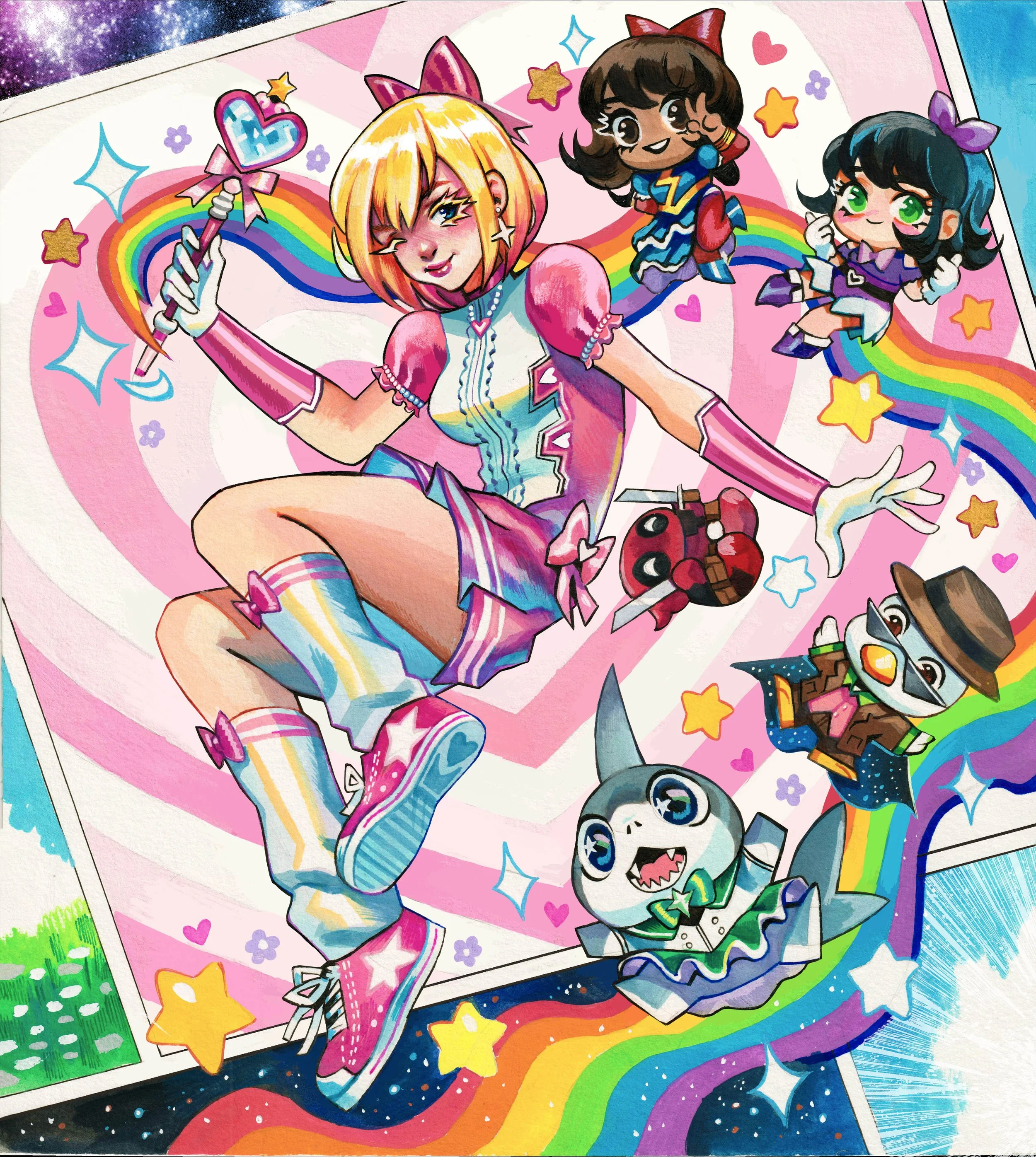 Magical Girl Gwenpool (Rian Gonzales Variant)