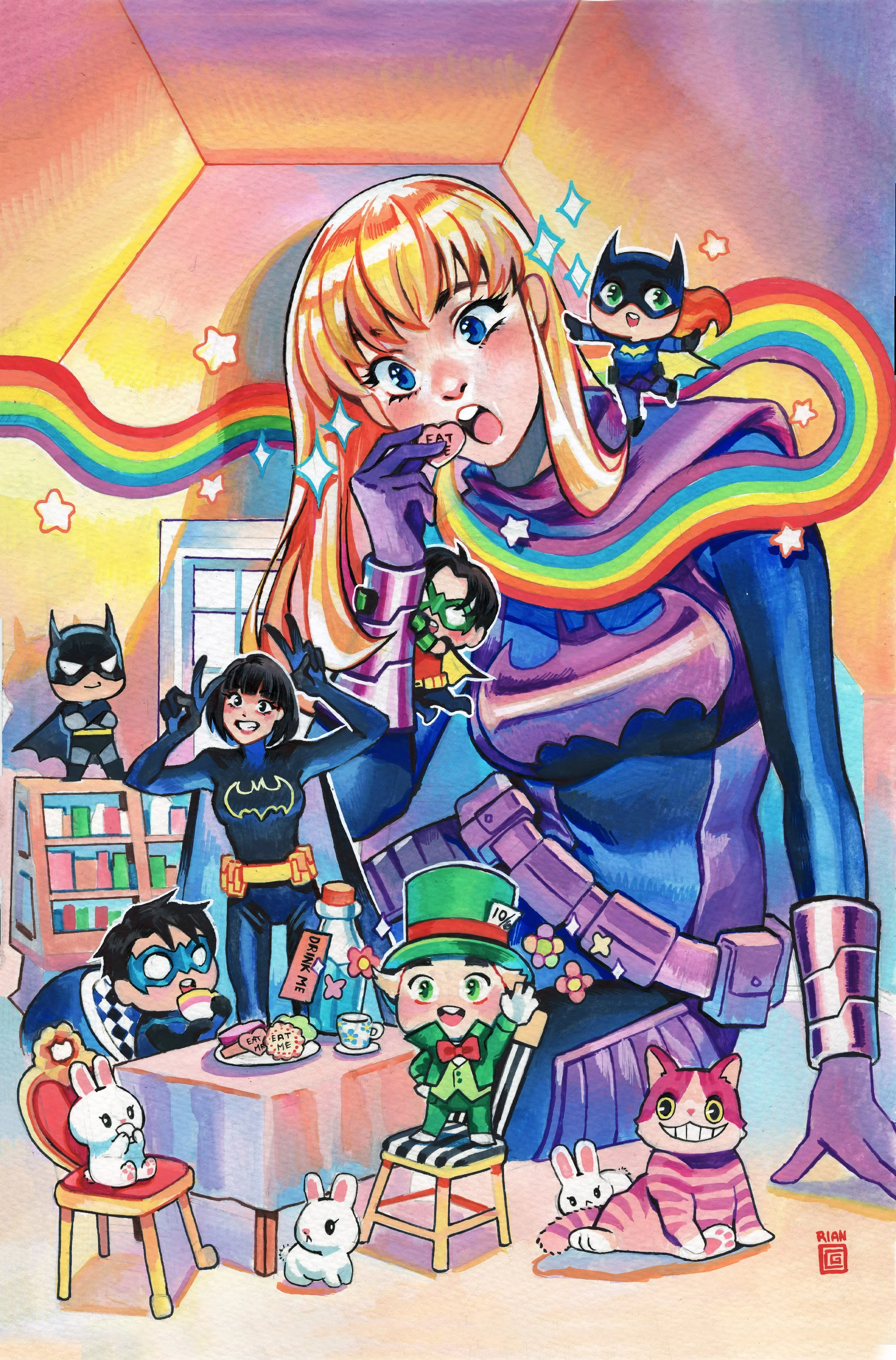 Batgirls #11
Cover C 1:25 Rian Gonzales Variant