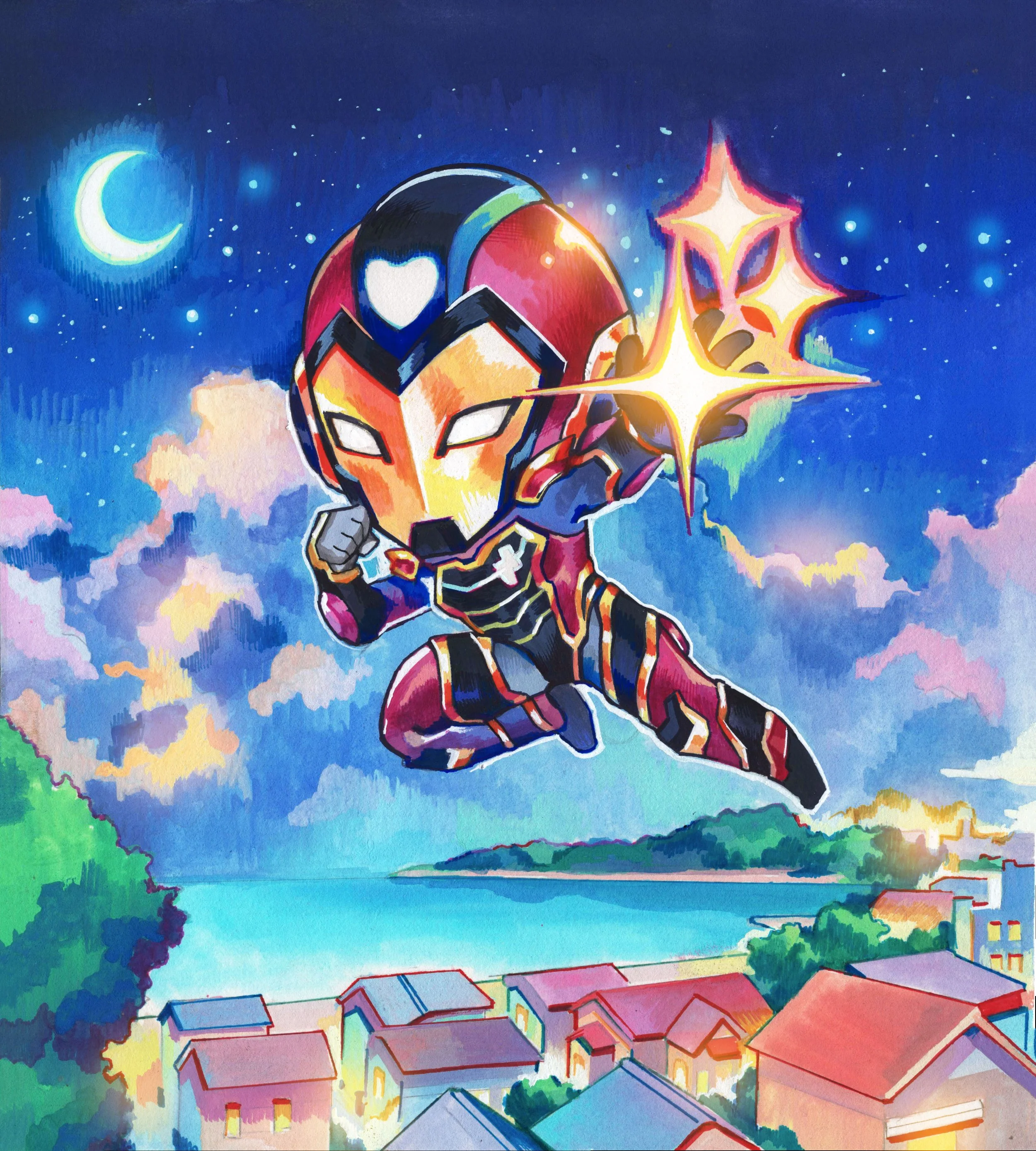 Chibi Ironheart (Rian Gonzales Variant)