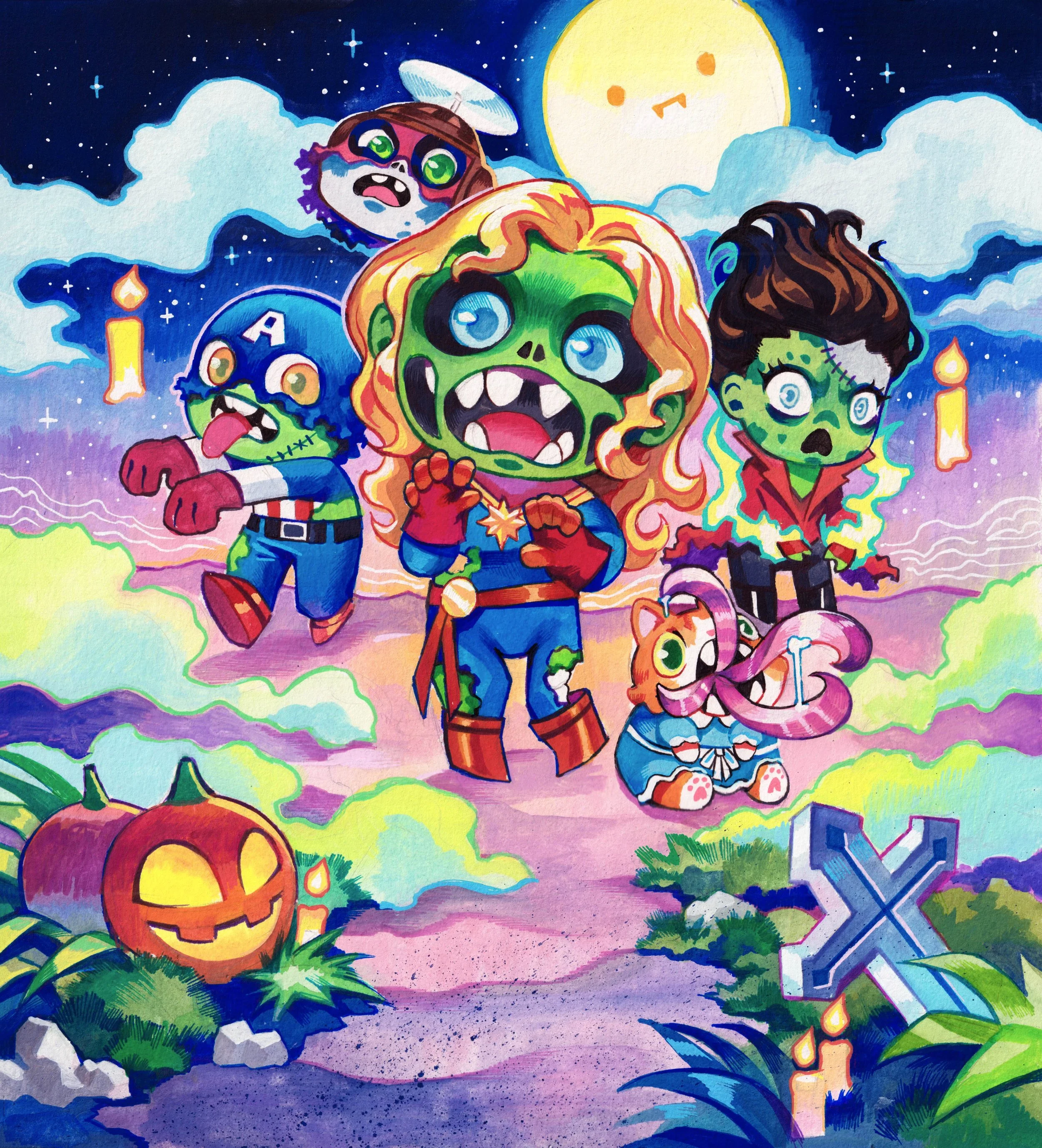 Chibi Zombie The Hunger (Rian Gonzales Variant)