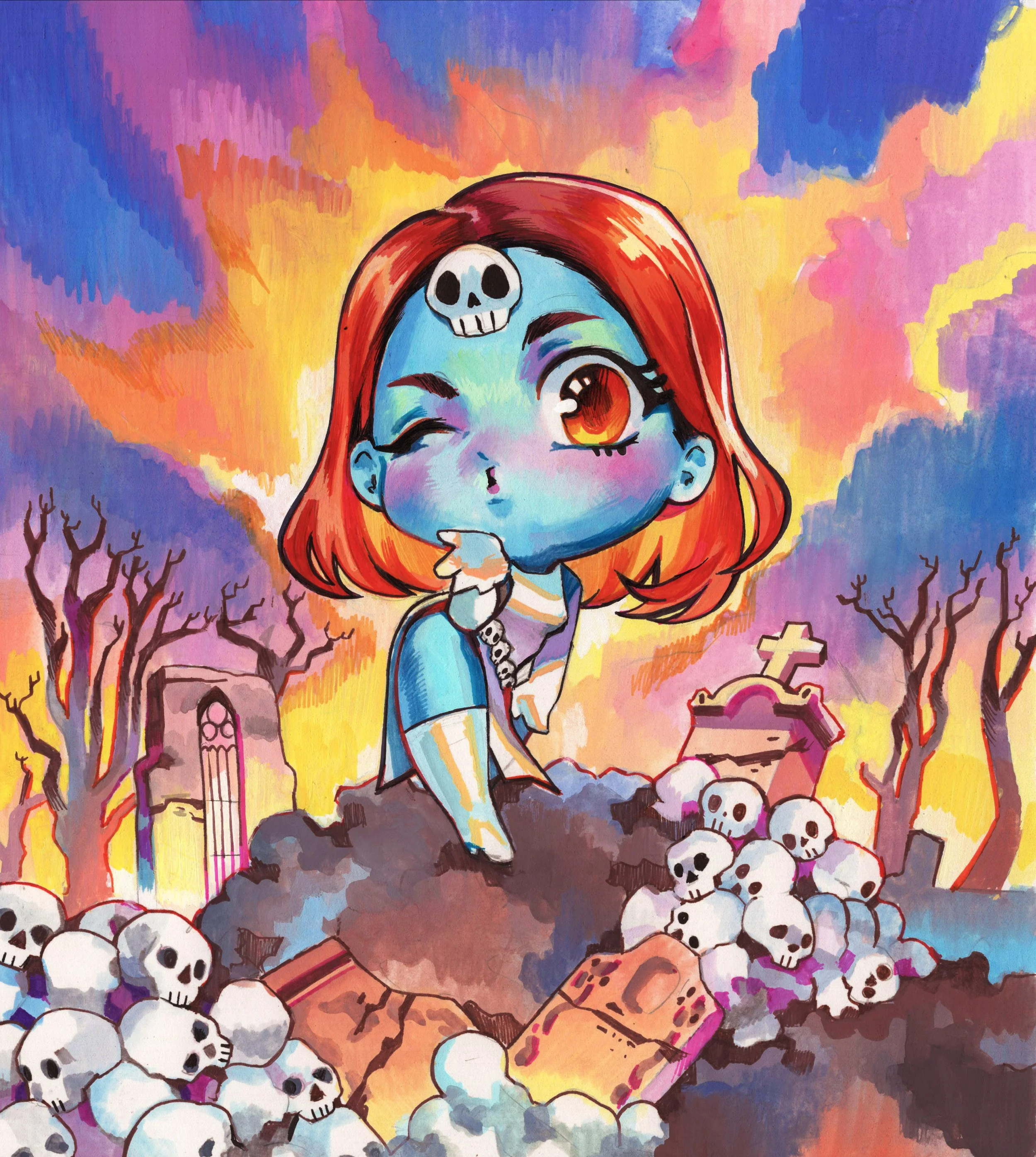 Chibi Mystique (Rian Gonzales Variant)