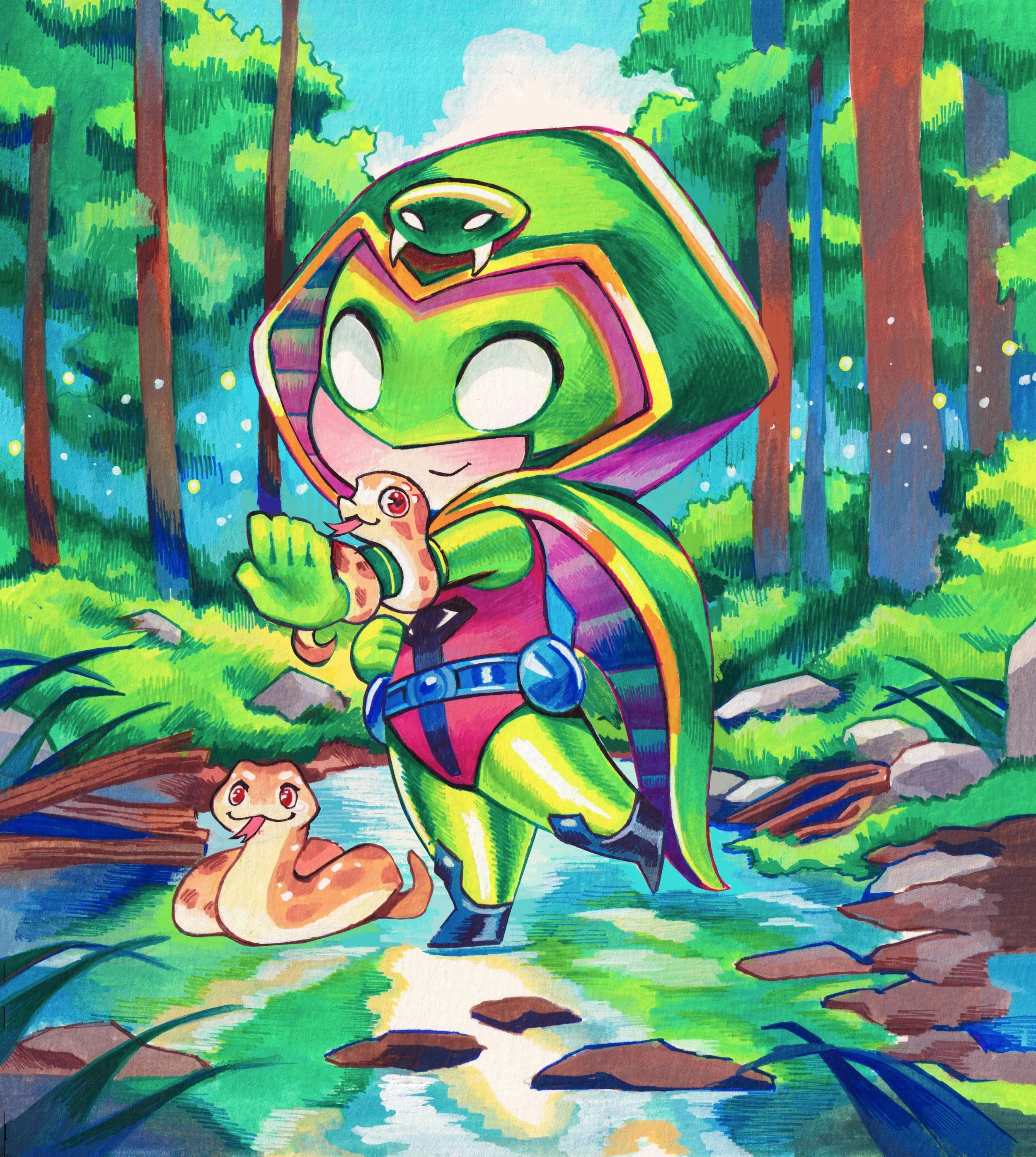 Chibi Cobra (Rian Gonzales Variant)