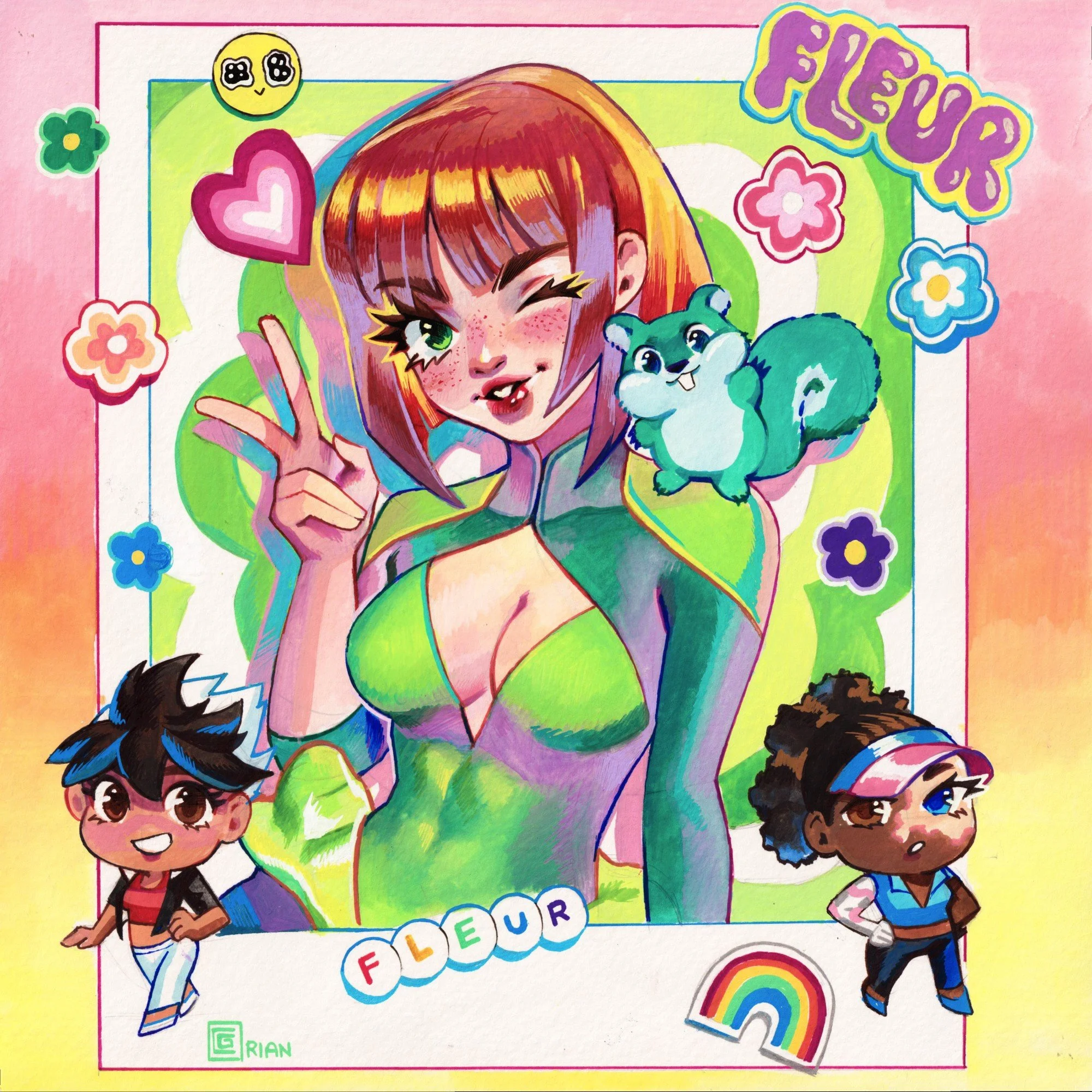 Sykosan's Character: Fleur