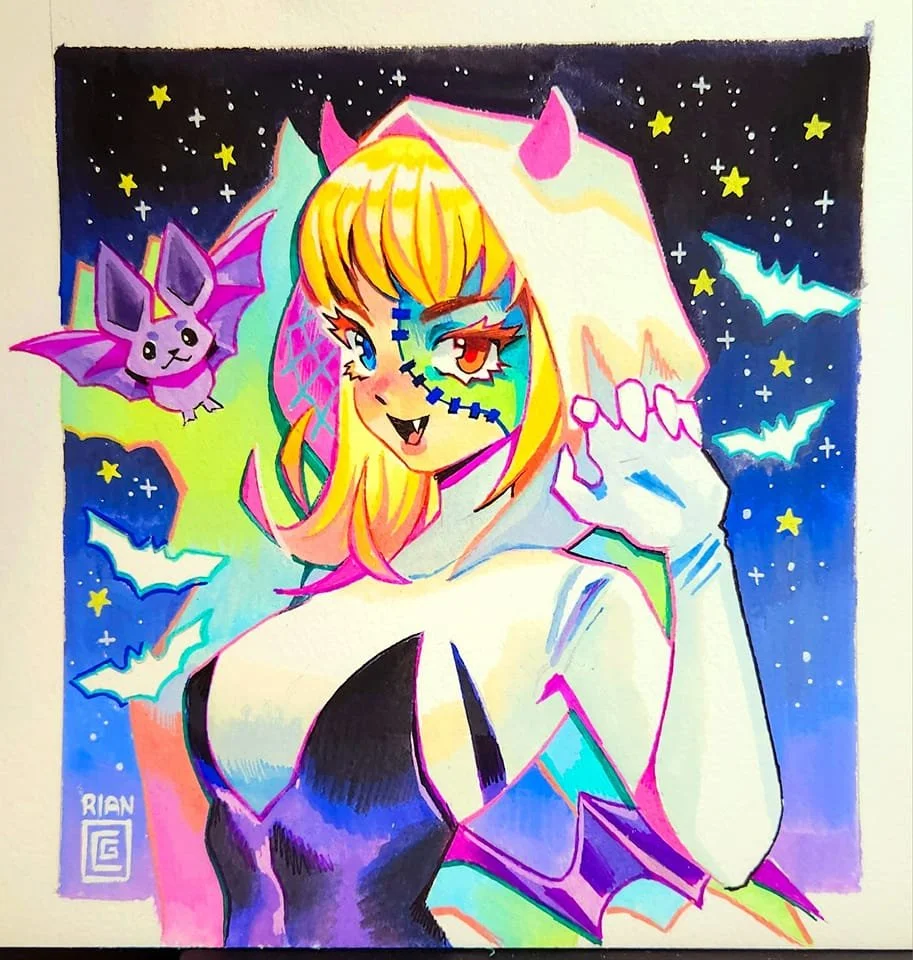 Patreon Commission: Spooky Gwen