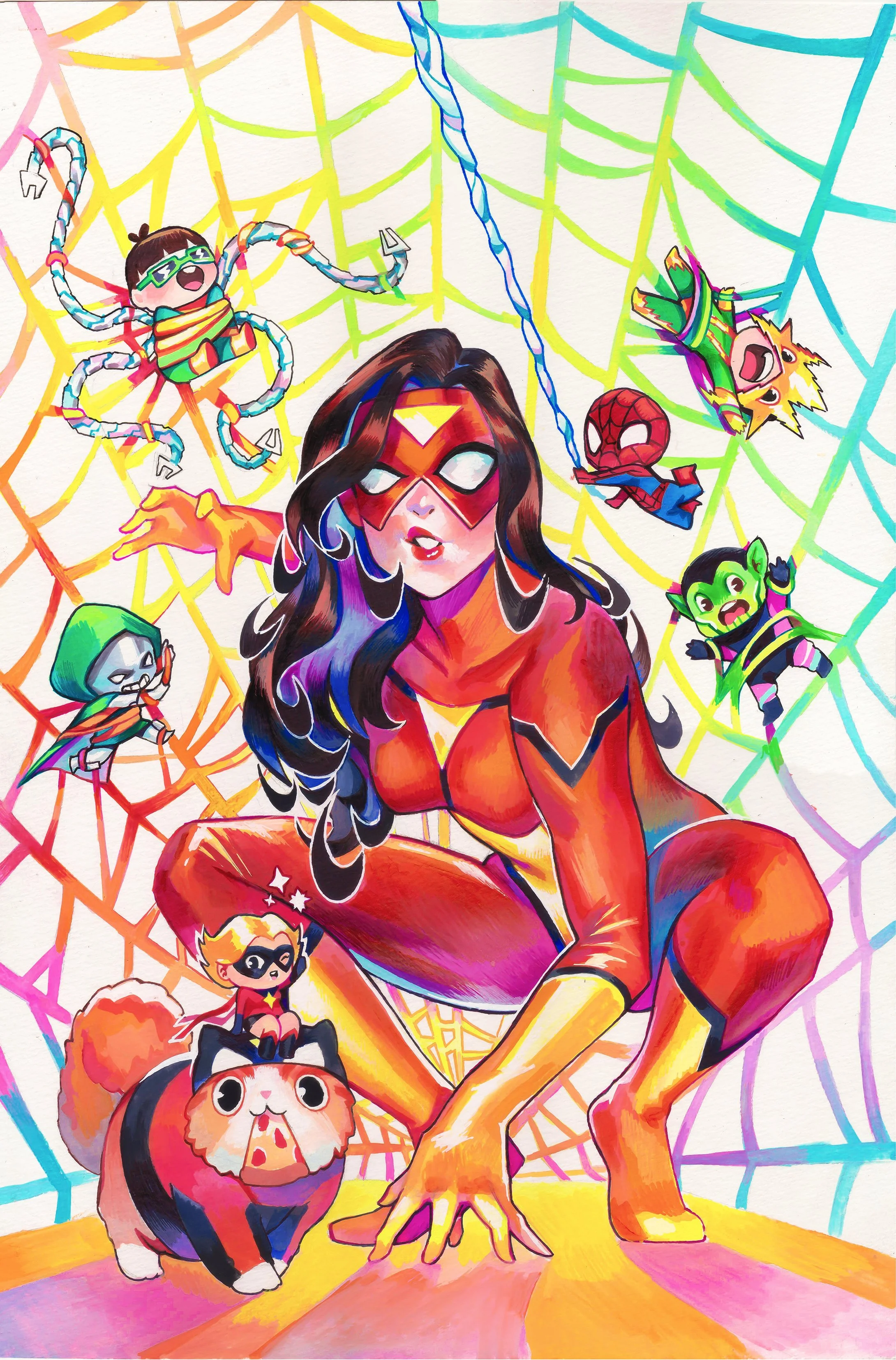 SPIDER-WOMAN #1 SSCO RIAN GONZALES VARIANT