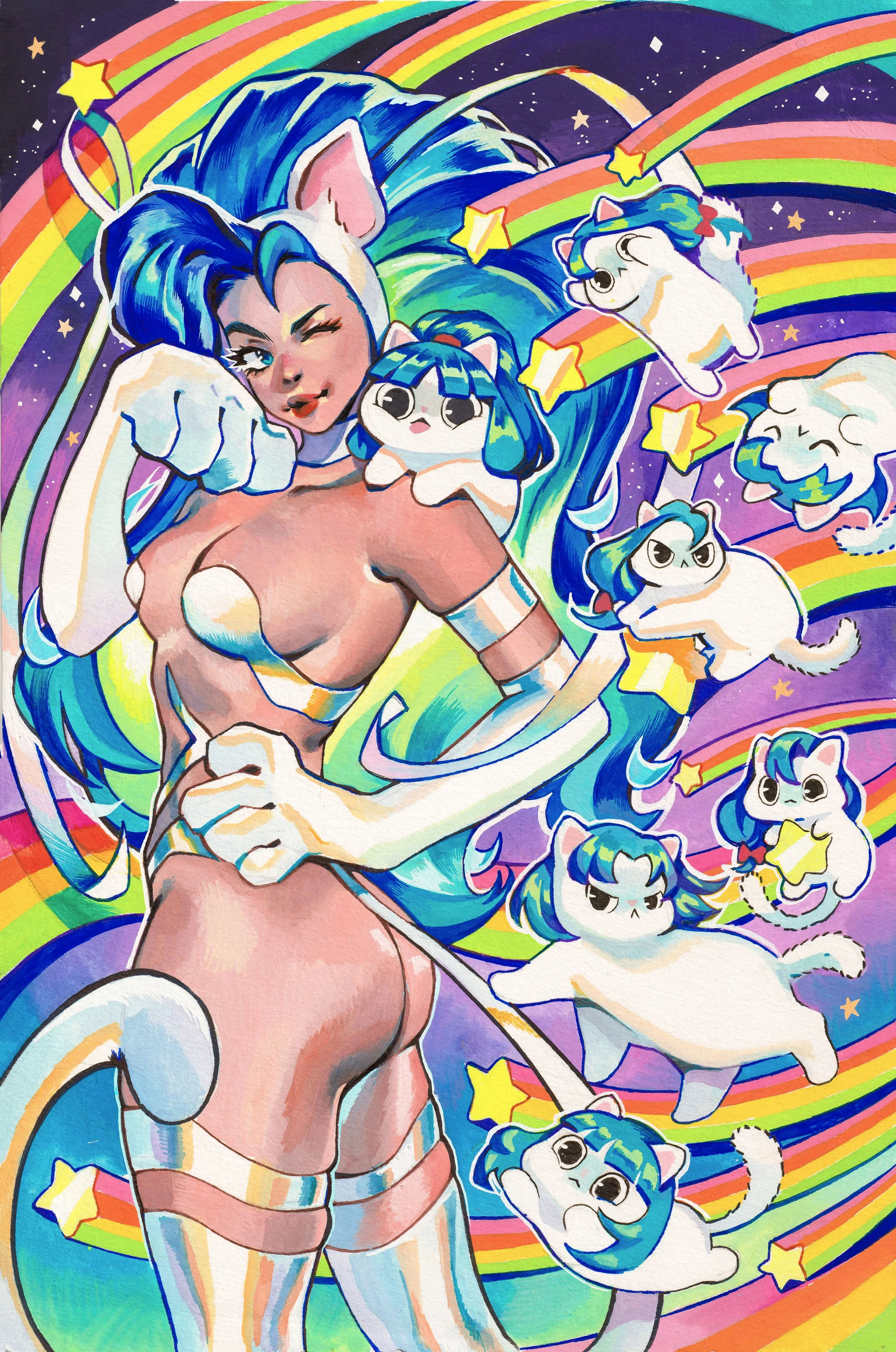 Darkstalkers Felicia #1 1:5 Rian Gonzales Variant