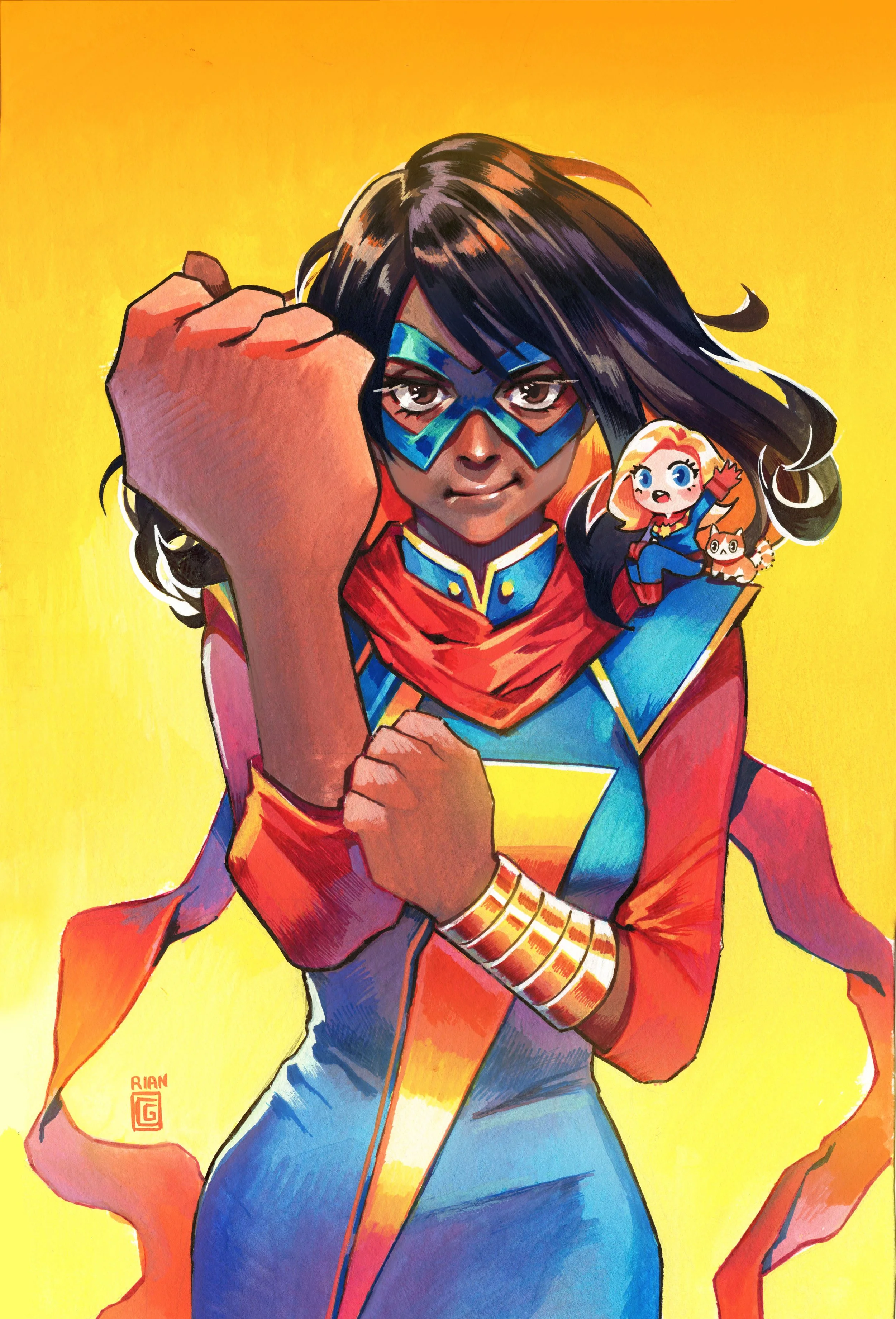 Ms. Marvel: Beyond the Limit #1 (Rian Gonzales Variant)