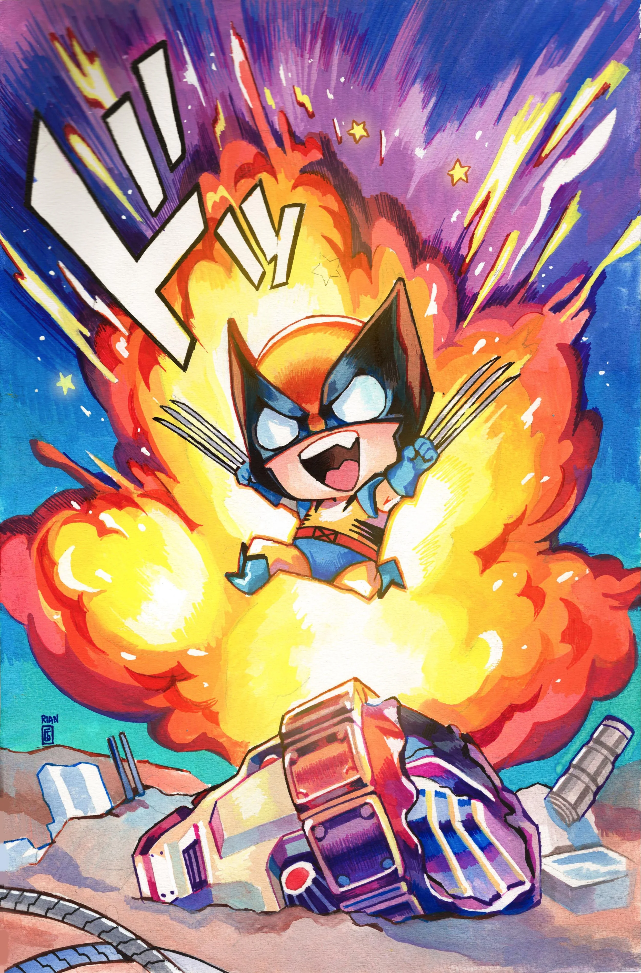 X DEATHS OF WOLVERINE #5 COVER E INCENTIVE RIAN GONZALES