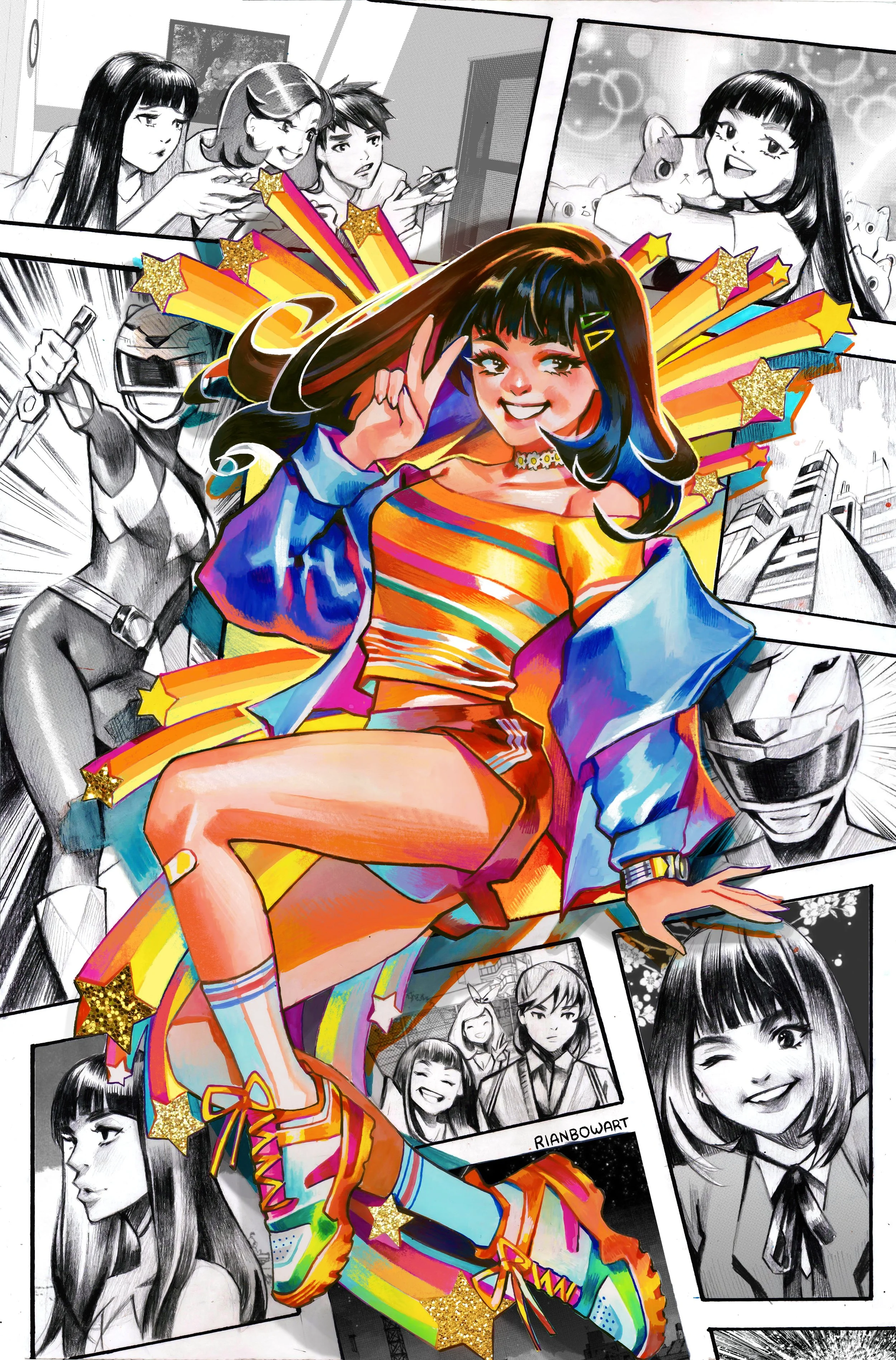 Power Rangers #9 (TRINI)