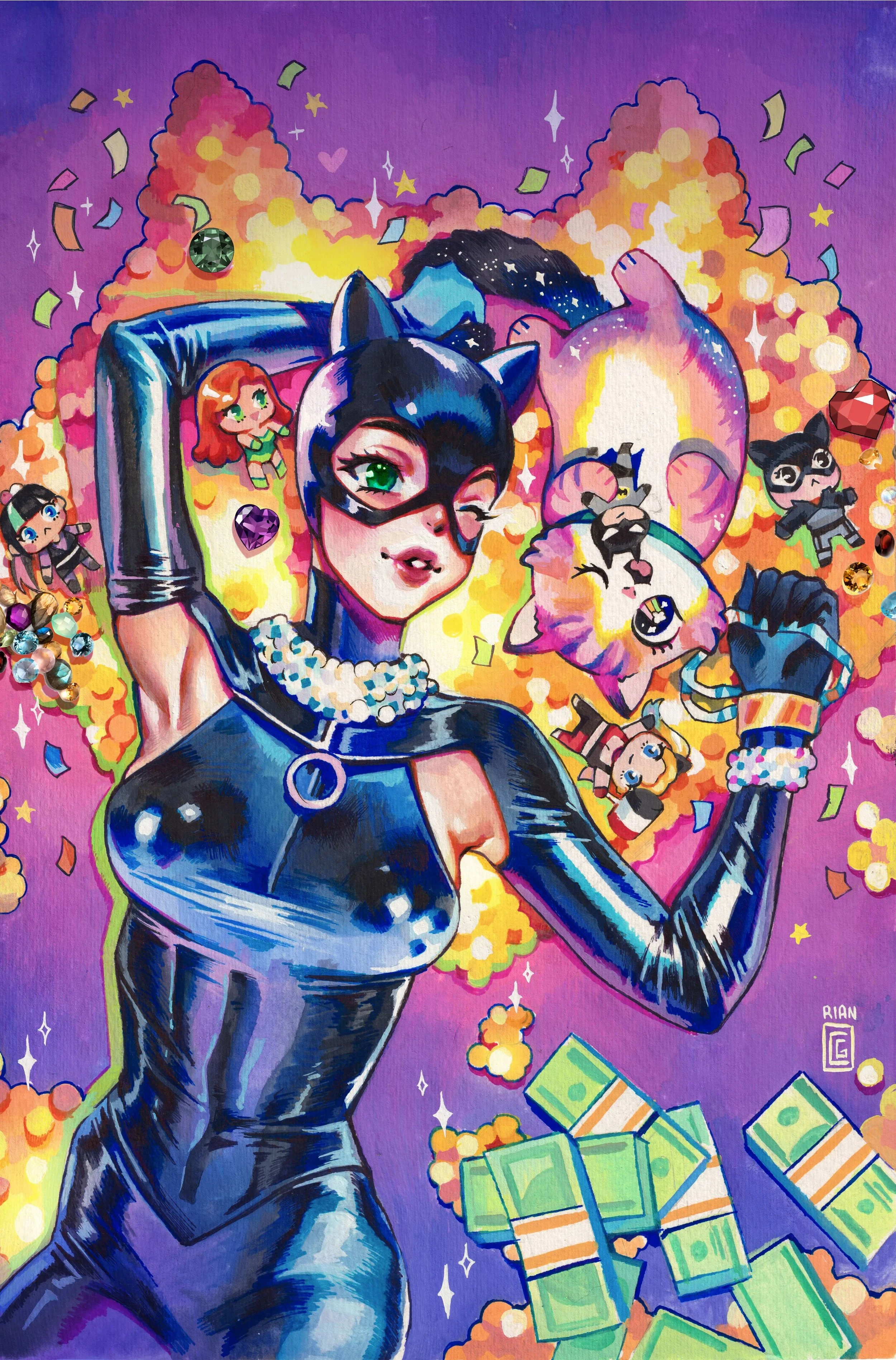 Catwoman Vol 5 #53 (Rian Gonzales Variant)