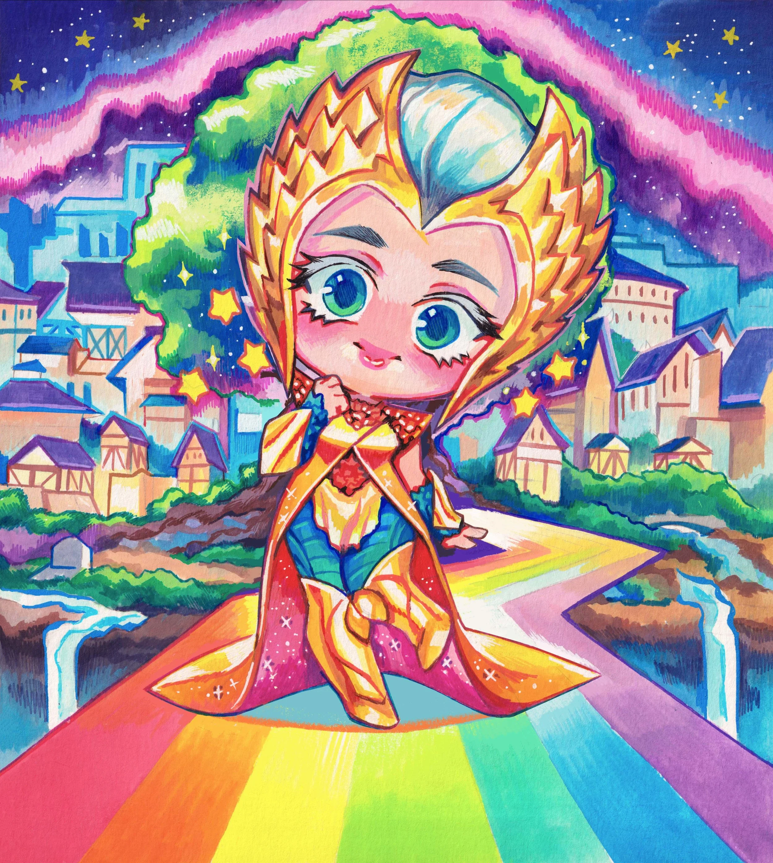 Chibi Frigga (Rian Gonzales Variant)