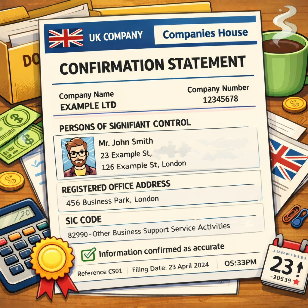 Confirmation Statement - £60