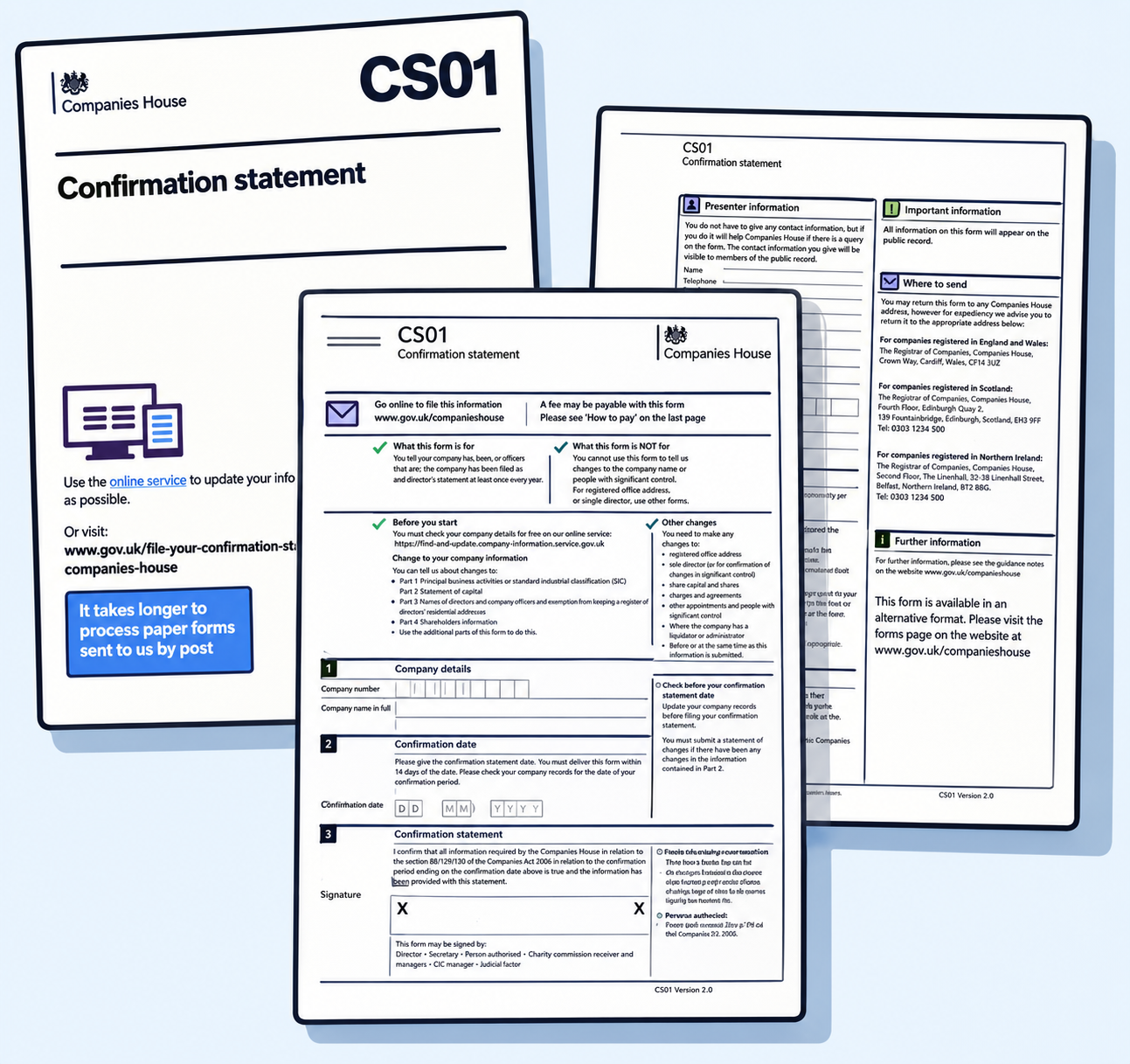 Confirmation Statement - £60