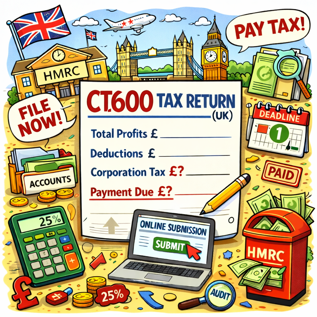 Company Tax Return(CT600) One Off - £350