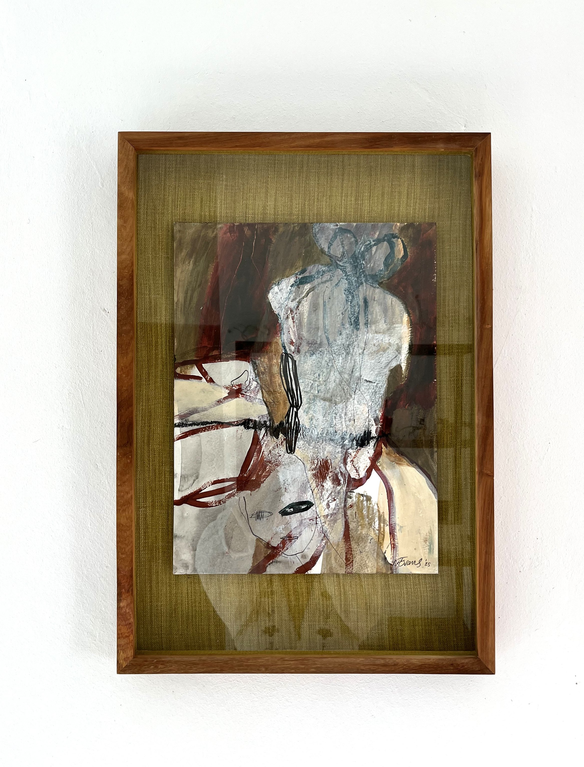 Echoes, 2025, 40cm x 55cm, framed 