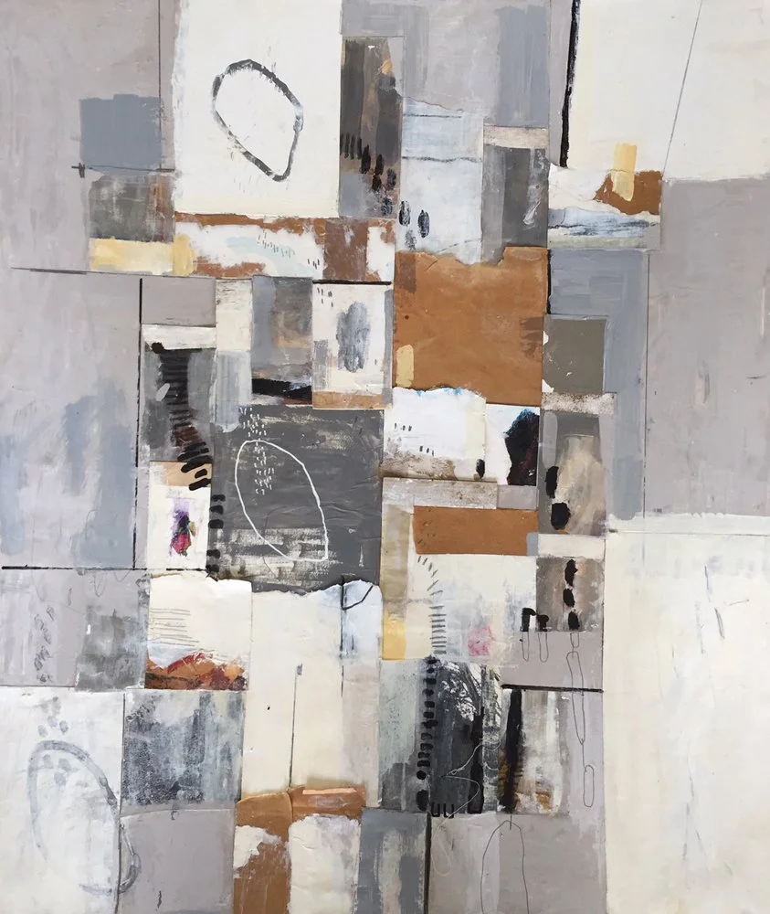 Layers On Time, 2019, Acrylic, ink and graphite on canvas