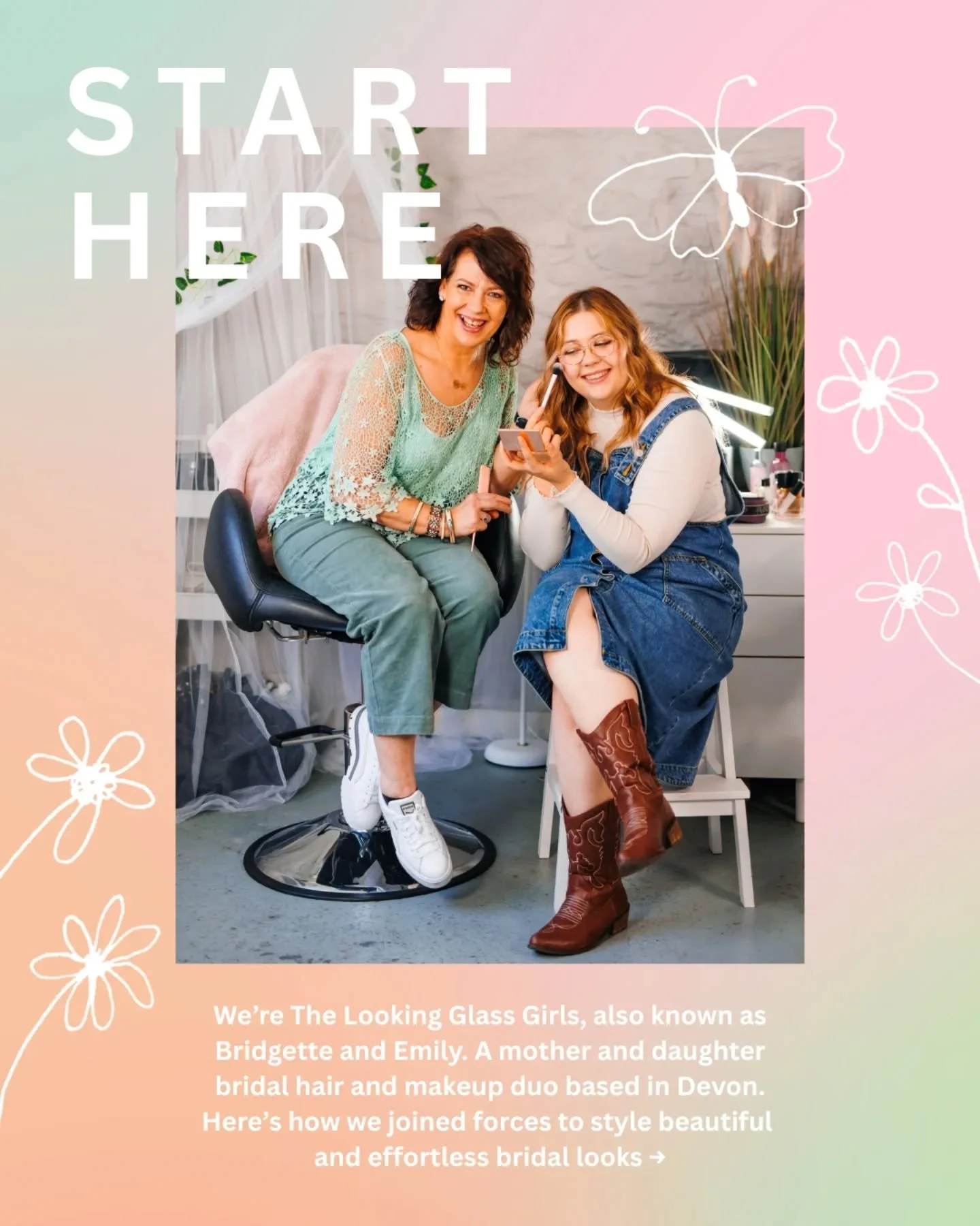 START HERE 🩷✨🌸💫🌷🌟

A little intro and recap for anyone new here 😘

Love from The Looking Glass Girls! Xx