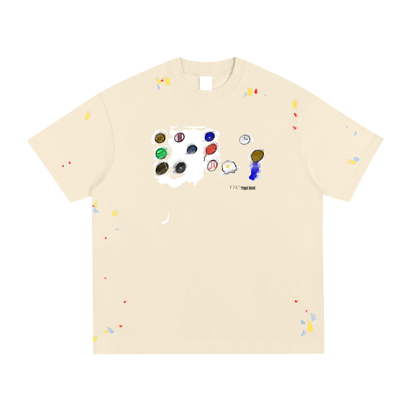 Bloom Splash Abstract Tee