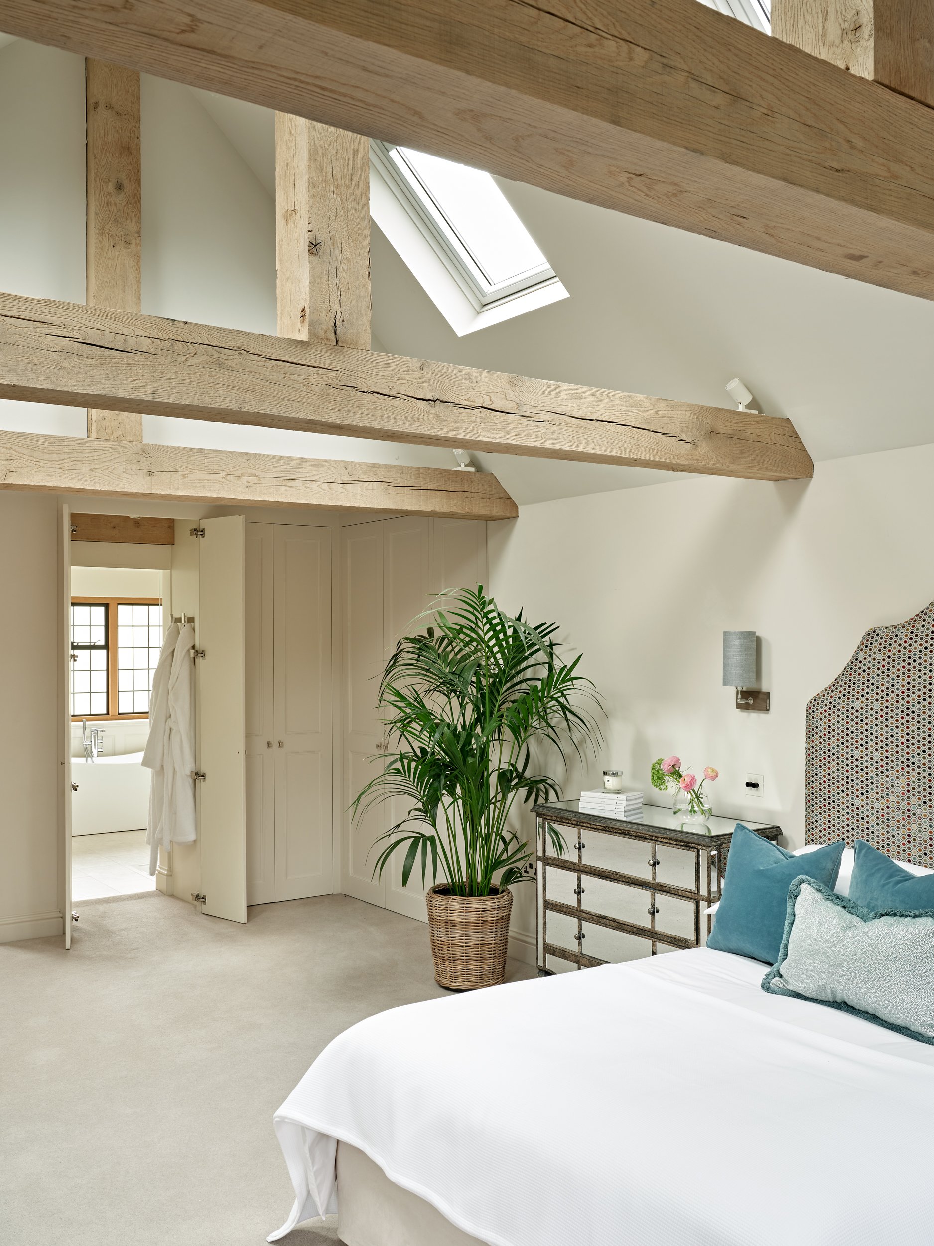 Interior Designer Surrey - Full house design with beams