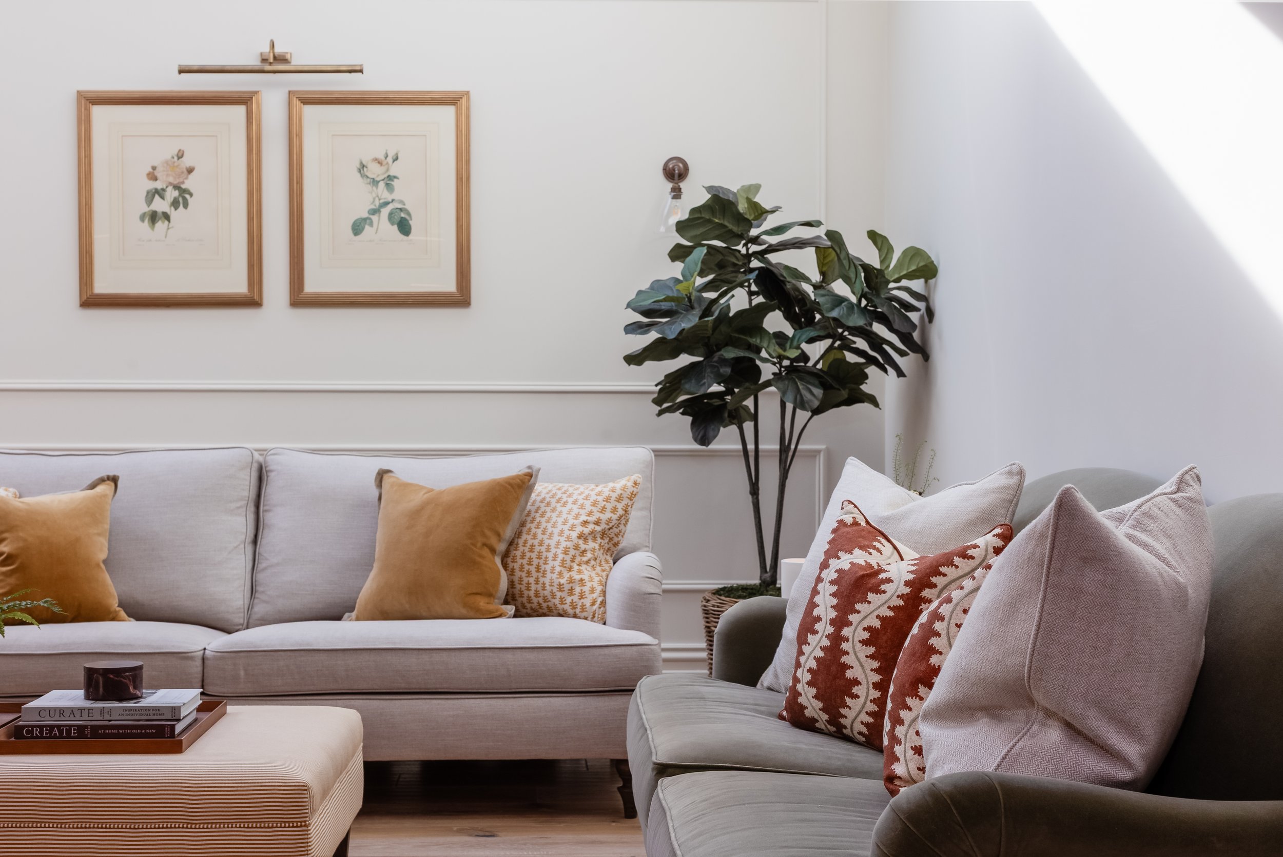 Interior Designer Godalming - open plan snug
