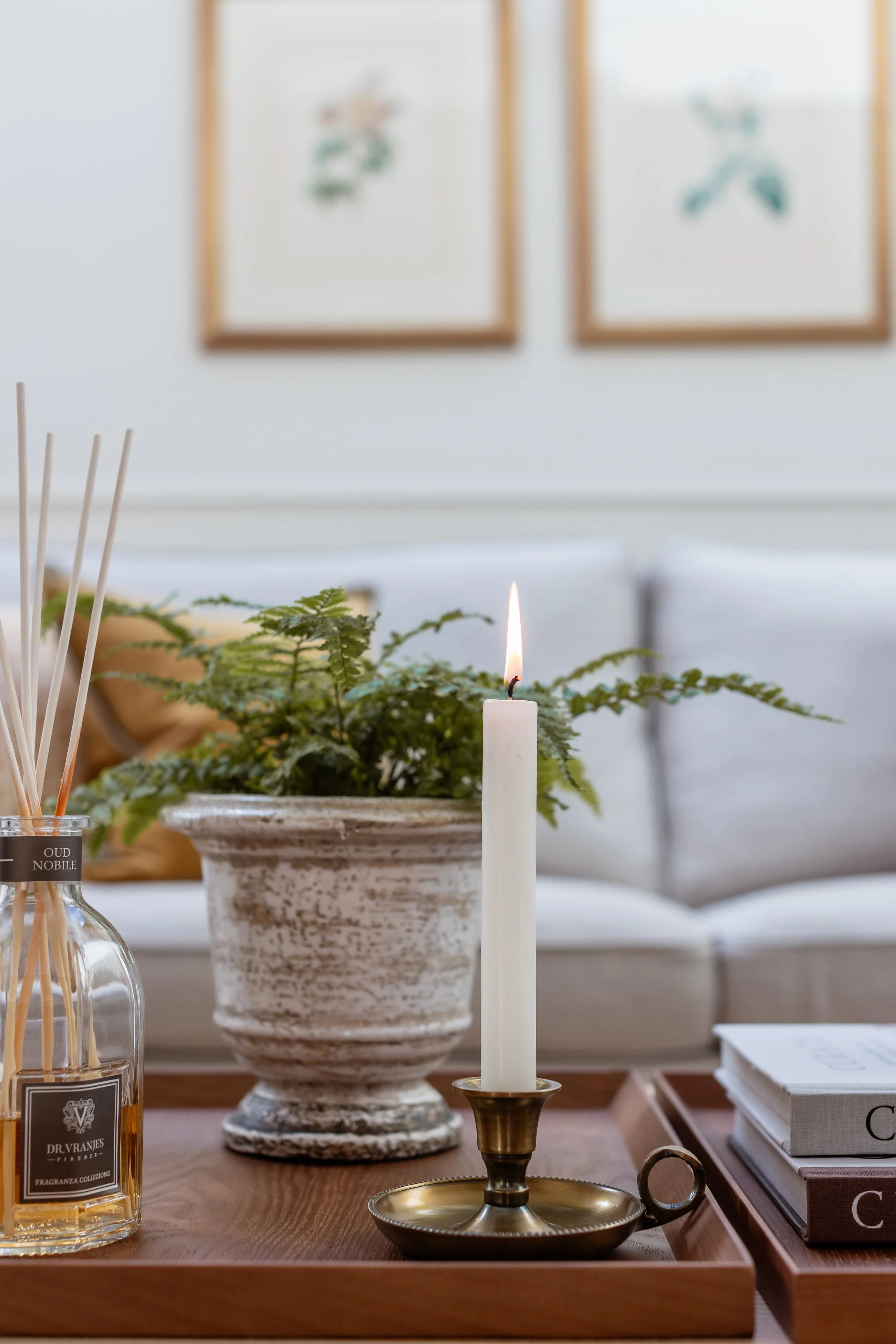 Interior Designer Godalming - open plan snug