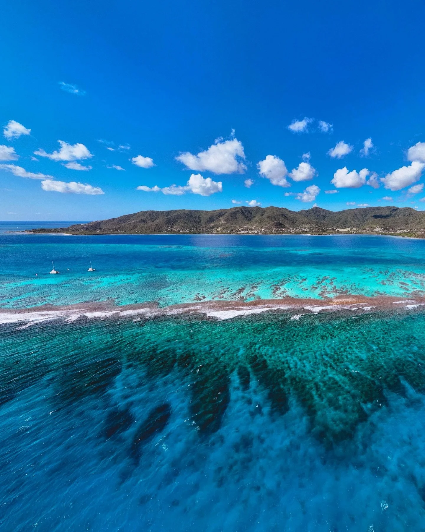 We&rsquo;re used to exploring Cades Reef from below the surface&mdash;but the view from up here is pretty incredible too 🪸