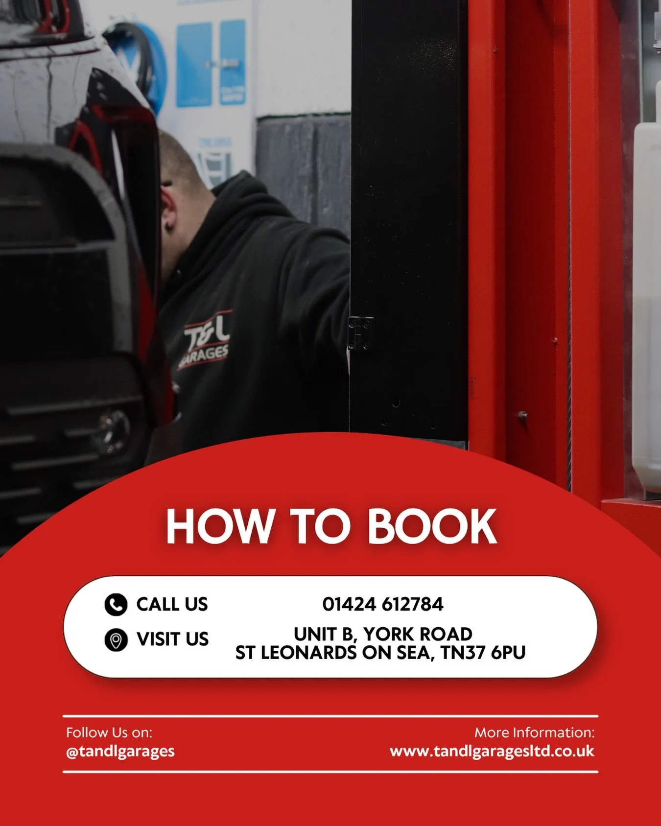 Need to book in with us? Either give us a call or drop in to book your service, MOT or repair! 

☎️ 01424 612784
📍 Unit B, York Road, St Leonards On Sea, TN37 6PU

#Hastingsgarage #CarRepairs #MOT #Carservice