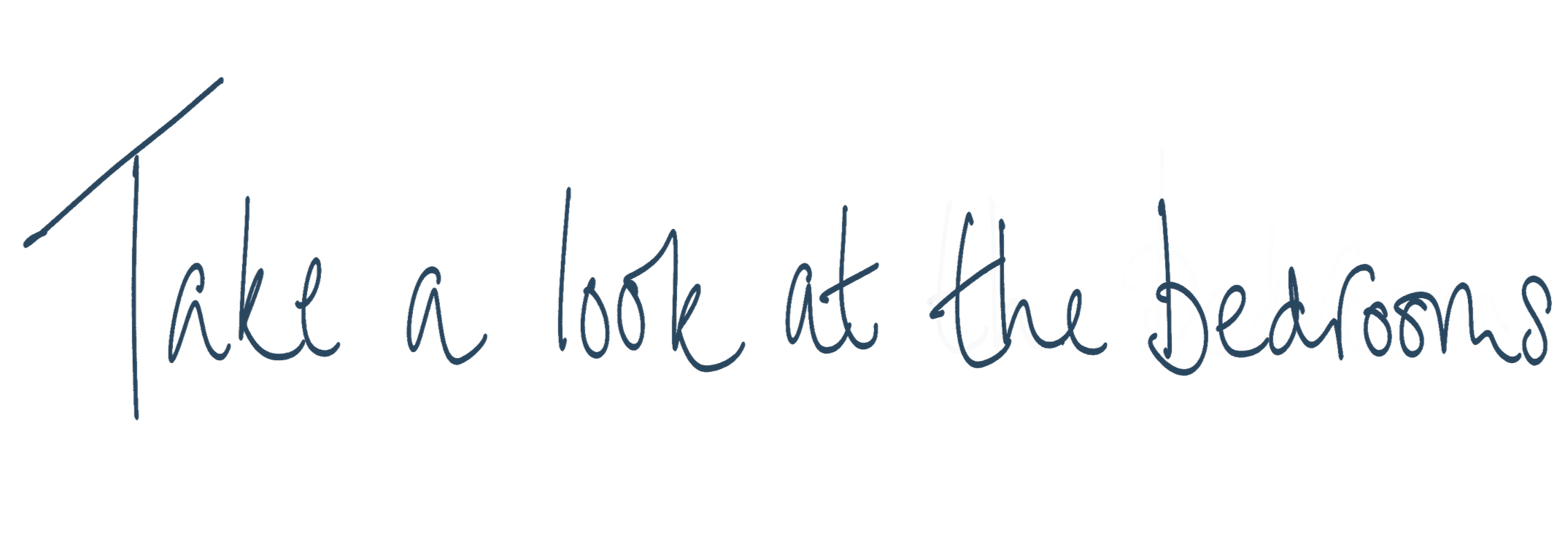 Handwritten text that says "Take a look at the DEEPON" in blue ink.