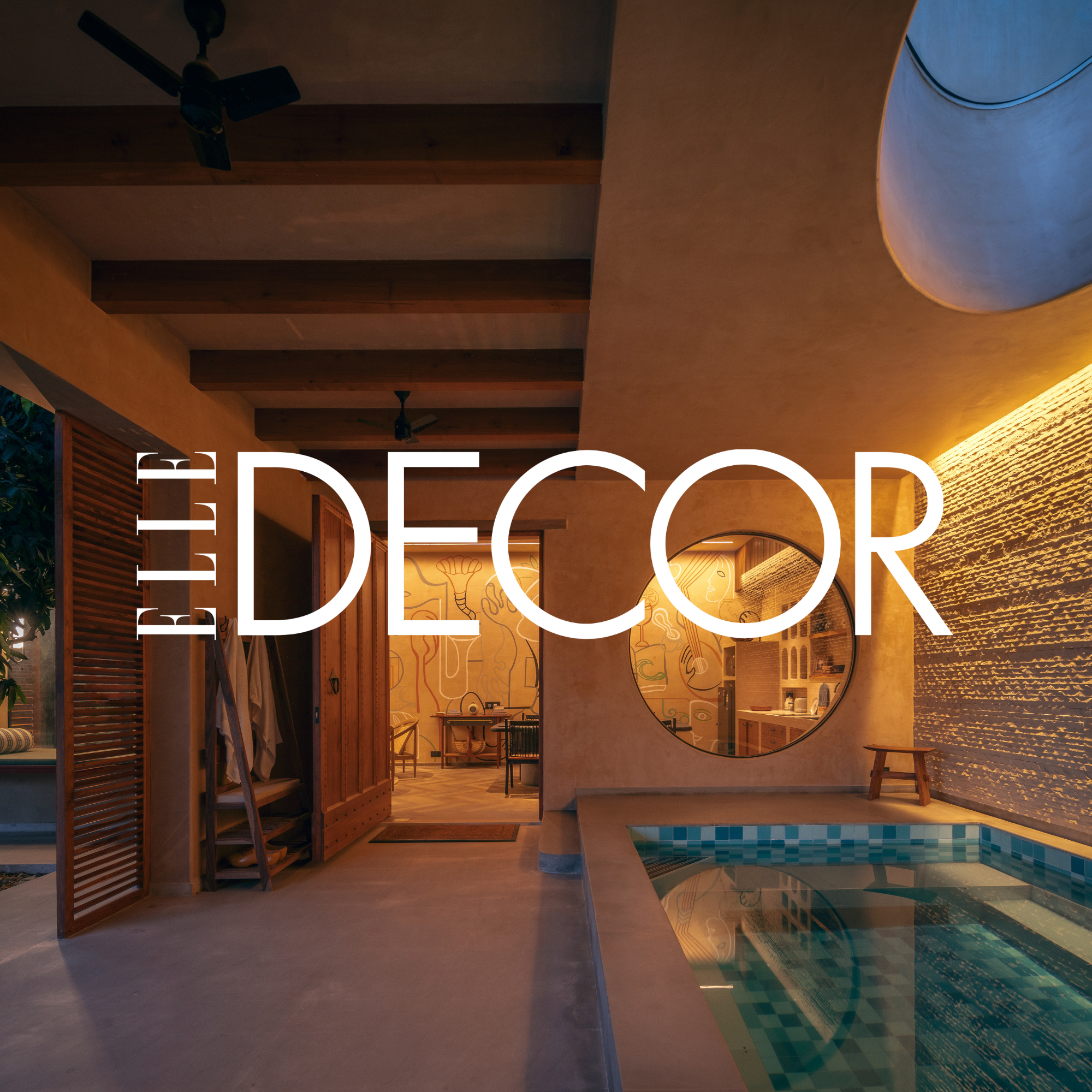 Elle Decor, India, Terra Casa, Studio Dashline, Architecture, Interiors, Residential, House, Farmhouse, Outhouse, Gwalior