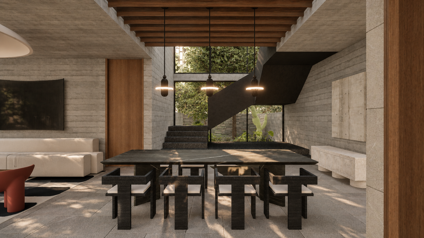 Goa villa dining interior, softly lit-9.png