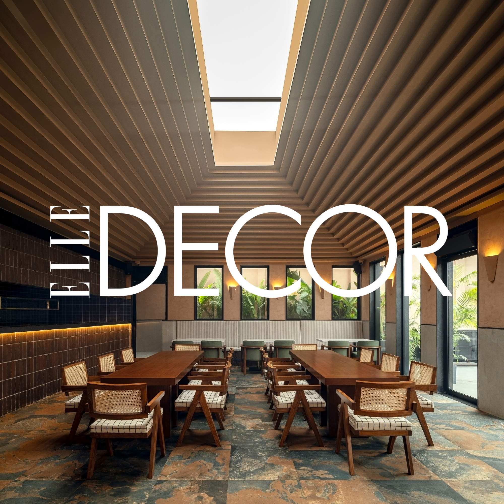 Elle Decor, Camo Modern CookHouse, Noida, Studio Dashline, Architecture, Interiors, Hospitality, Restaurant, Bar