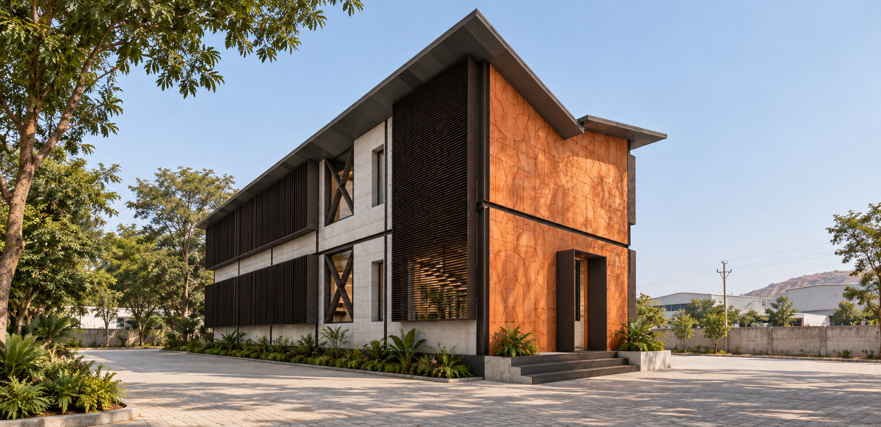 Ballari Steelworks Office Exterior.png