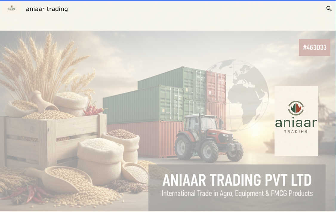aniaar trading agro commodities international sourcing & supply chan