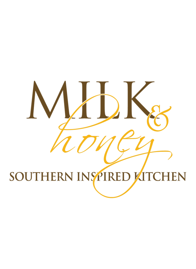 Logo for 'Mama's Moody Southern Inspired Kitchen' with black background and stylized yellow and brown text.