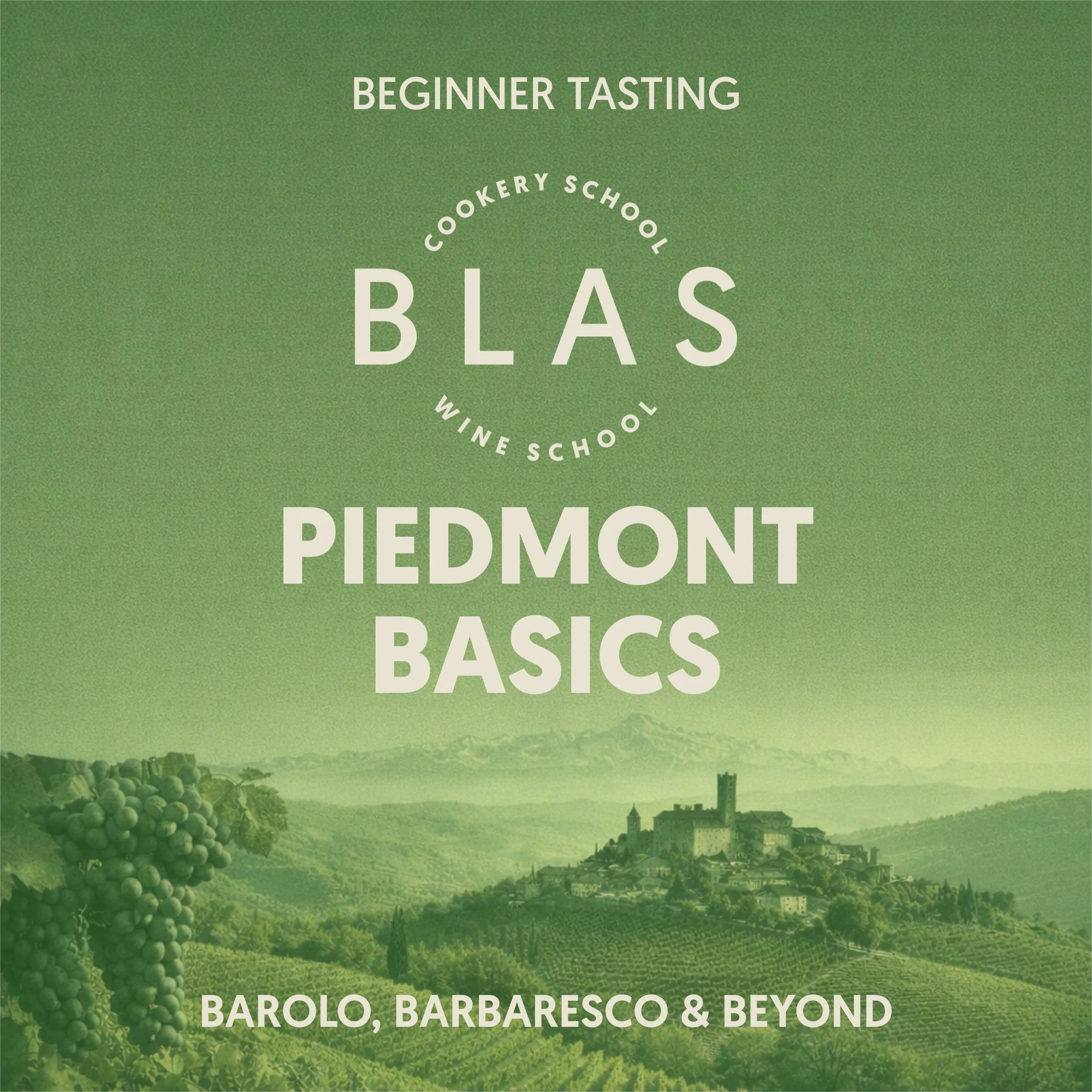 PIEDMONT BASICS — Intermediate Level | £45 | 2.5 hrs | Saturday, 20 June 2026