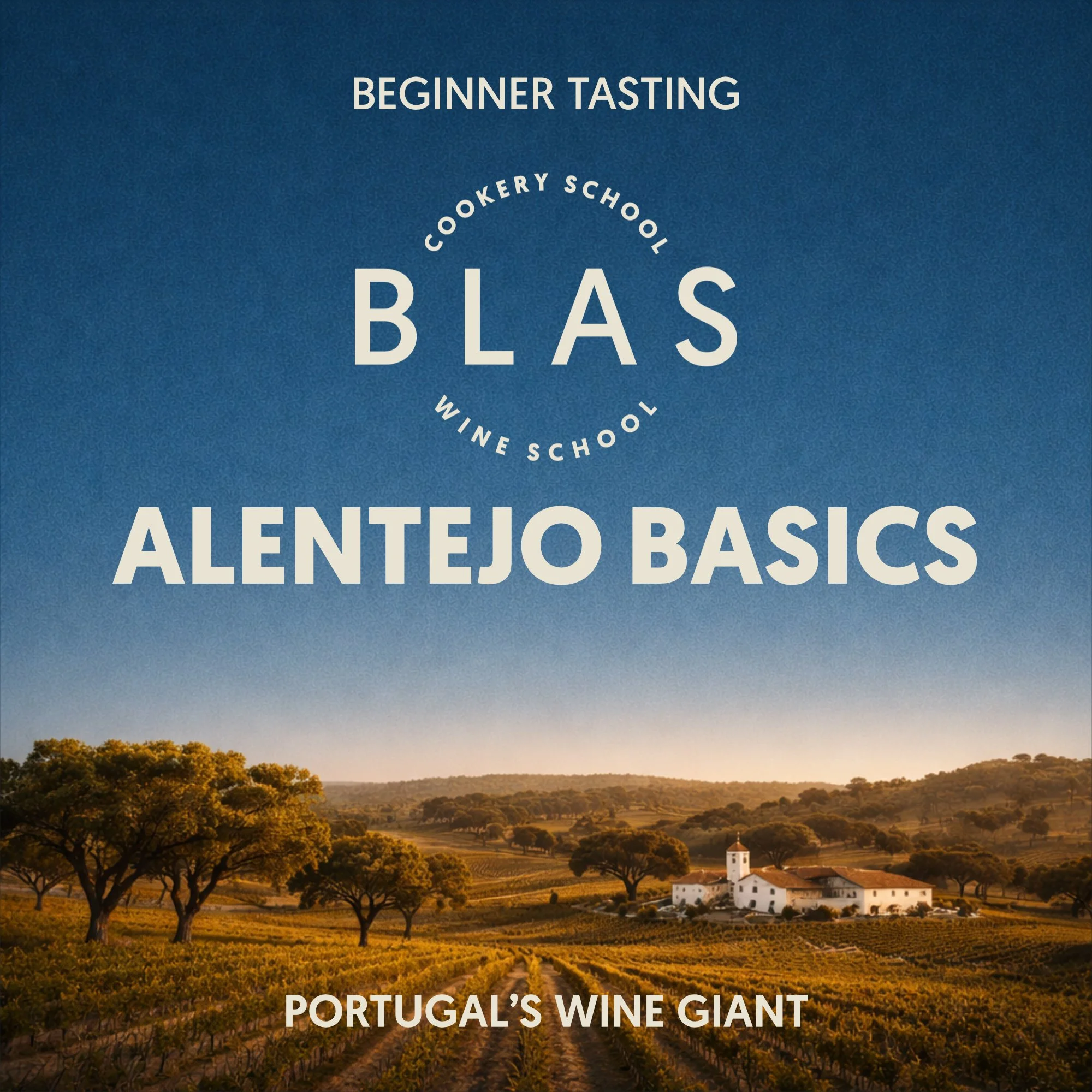 ALENTEJO BASICS — Intermediate Level | £40 | 2 hrs | Saturday, 23 May 2026