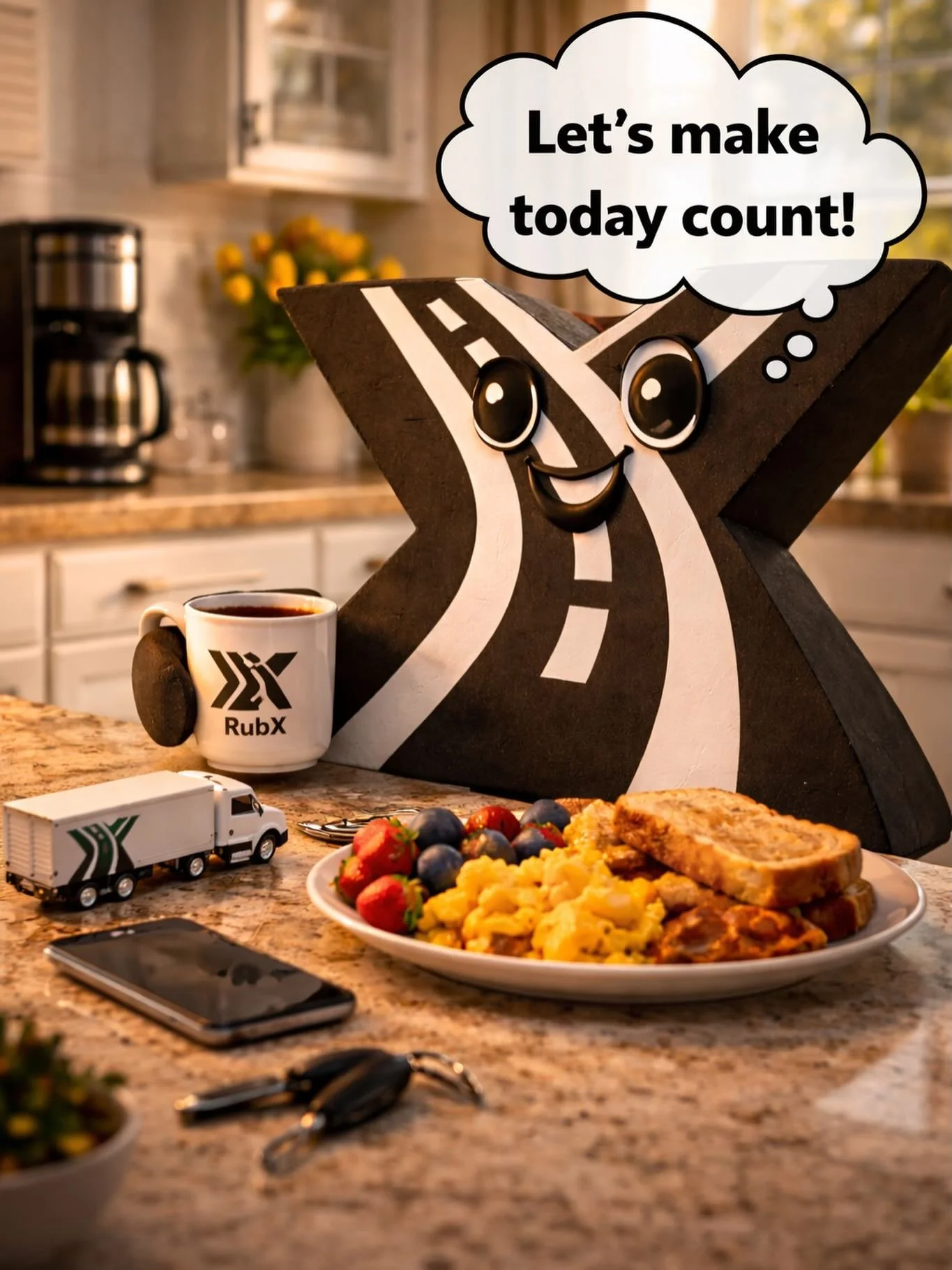 Every good day starts at home.
Let&rsquo;s make today count.