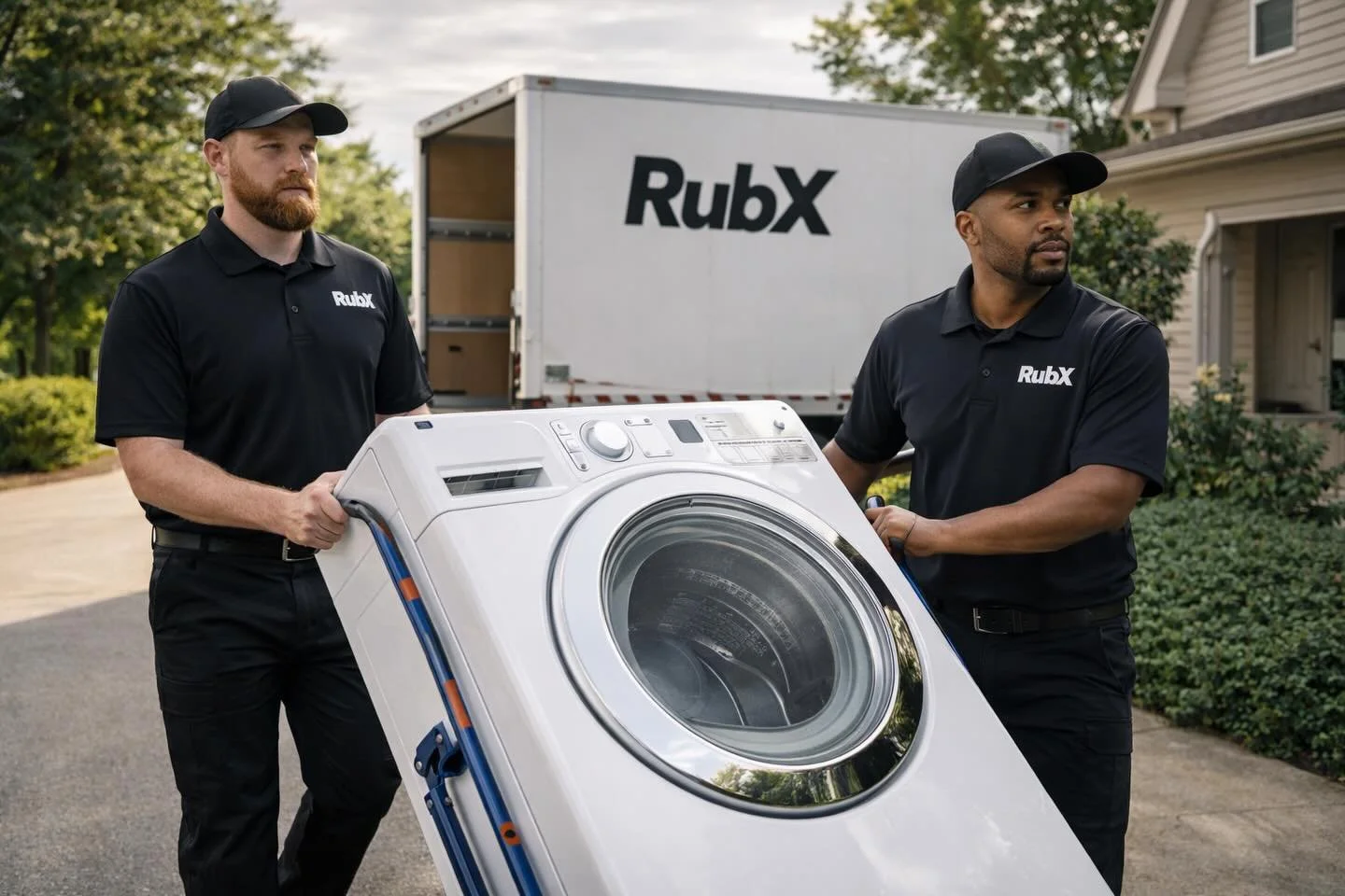 This is what dependable looks like. #RubX #WhiteGloveService #ApplianceDelivery