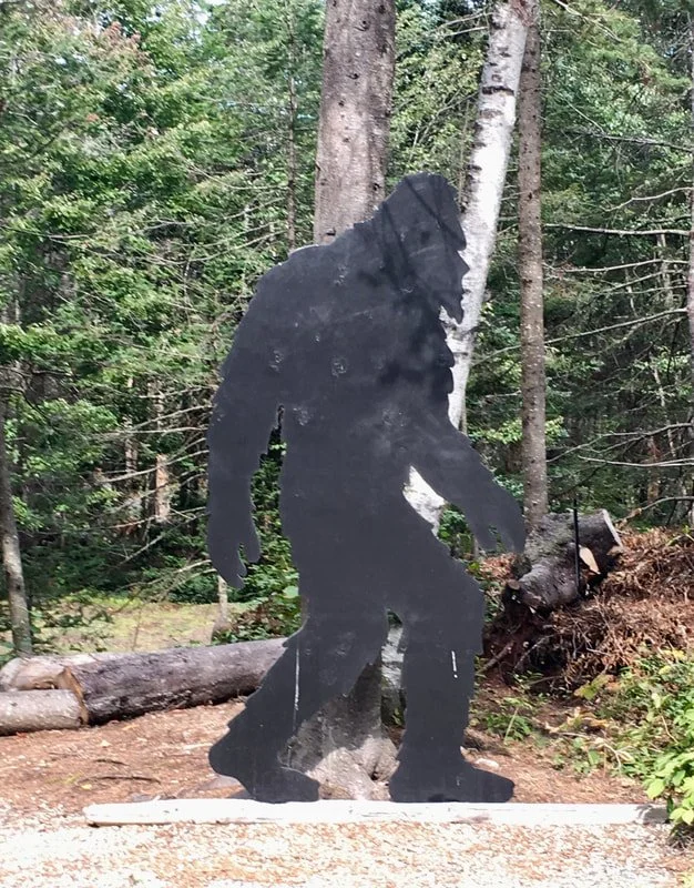 Everyone, including Big Foot, enjoys the route