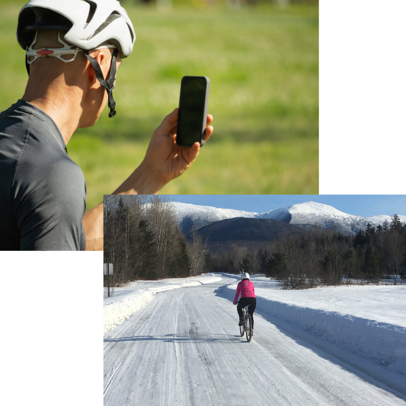 GPS navigation for cycling northern new hampshire