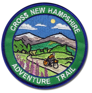 Cross New Hampshire Adventure Trail embroidered patch