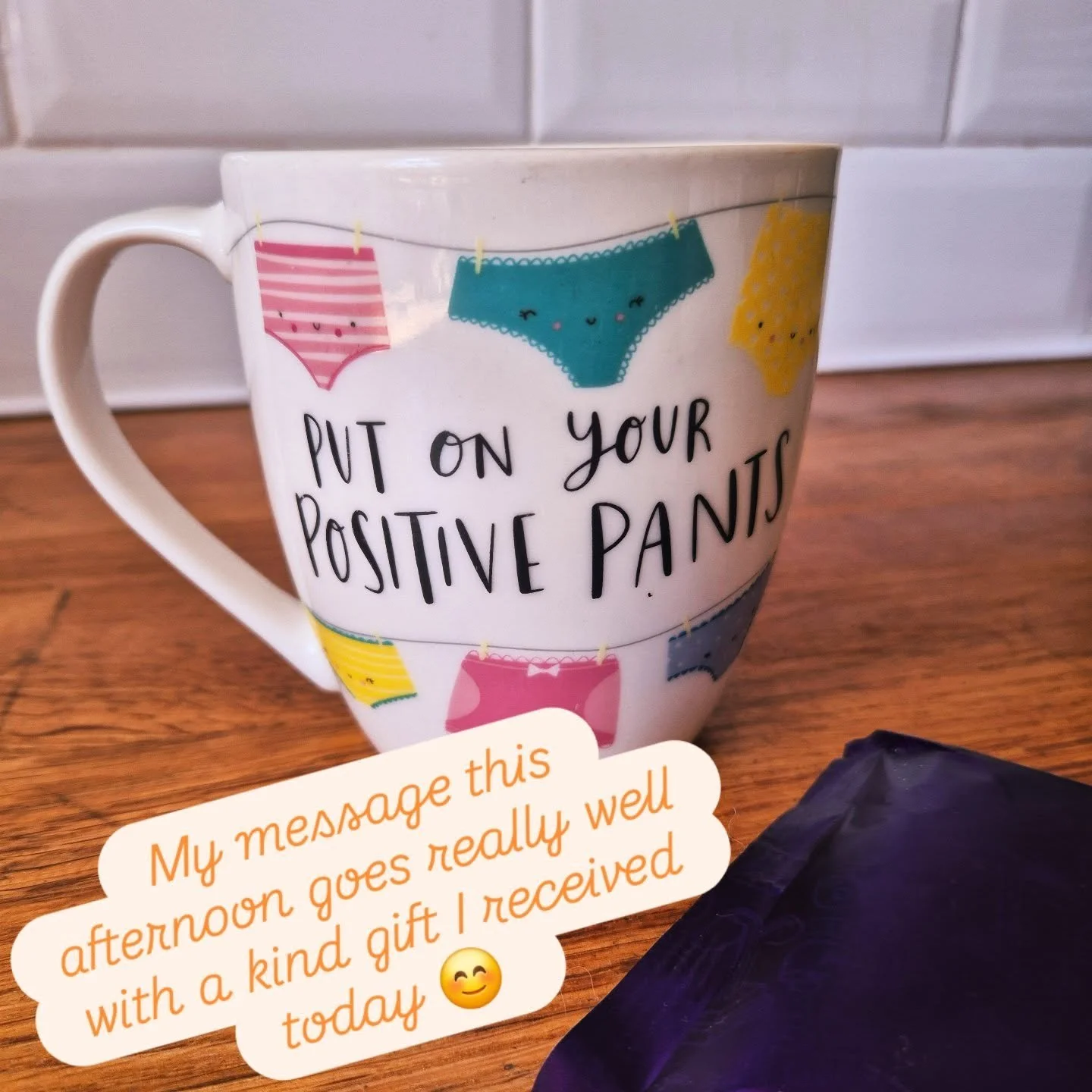 When someone you don't know well yet shows you some love and kindness 😊

Things are tricky and hard sometimes. People's  lives are rarely straightforward and often what I call crunchy.

If you are going through a crunchy time like my family and I at